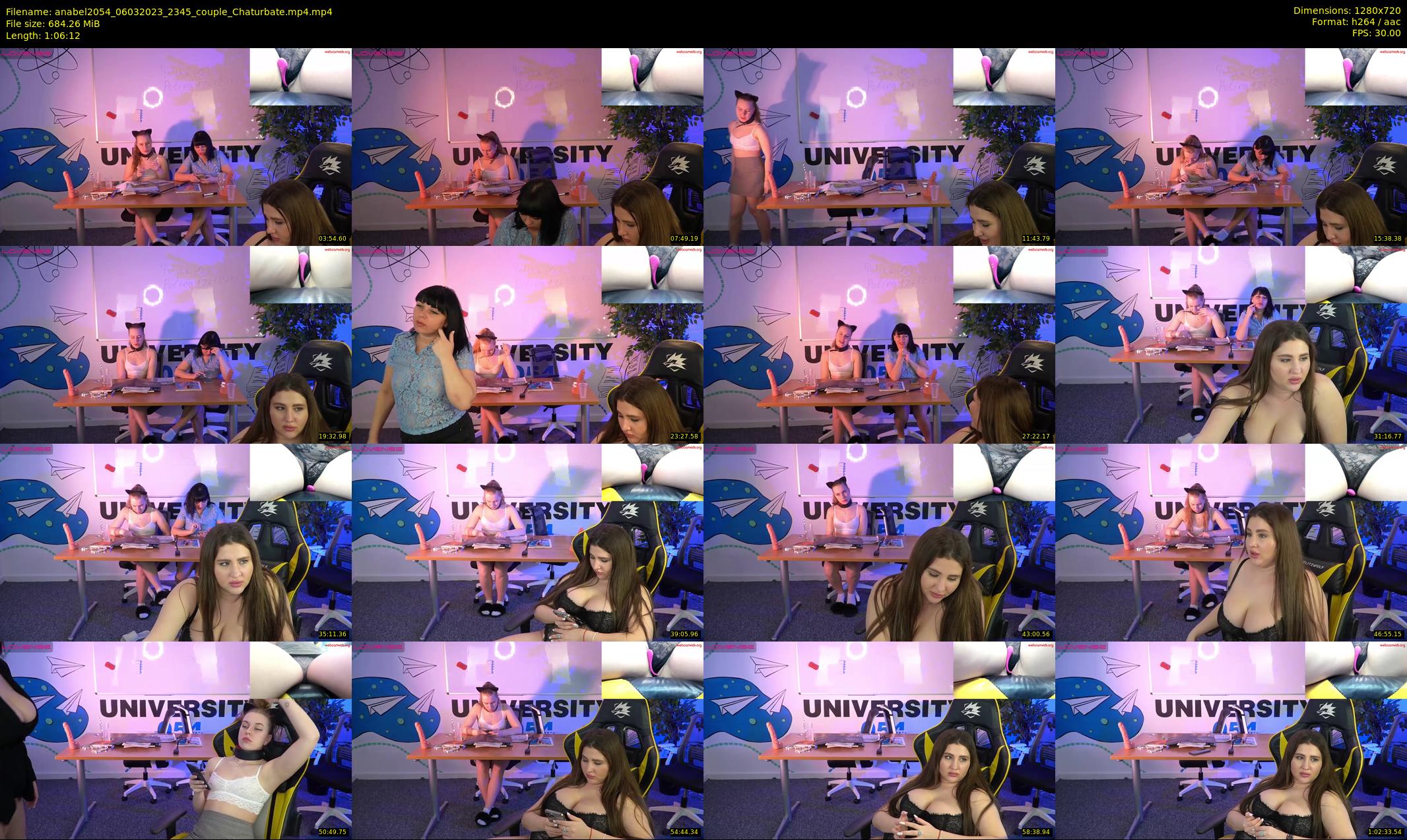 anabel2054 — 67 minute Chaturbate female cam show recording, 720p, Mar 6, 2023