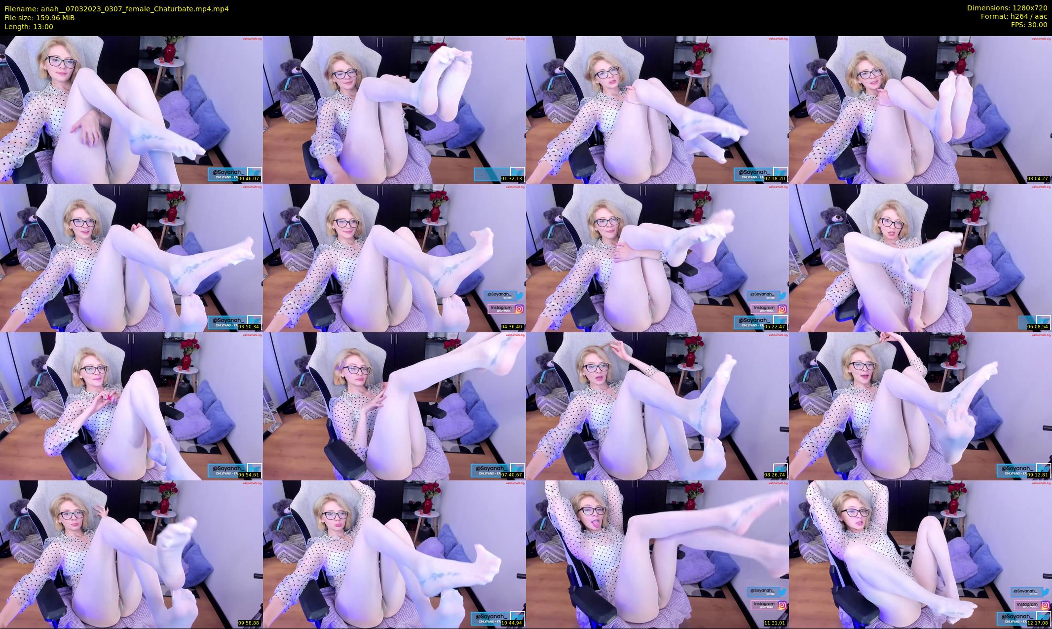 anah_ — 13 minute Chaturbate female cam show recording, 720p, Mar 7, 2023