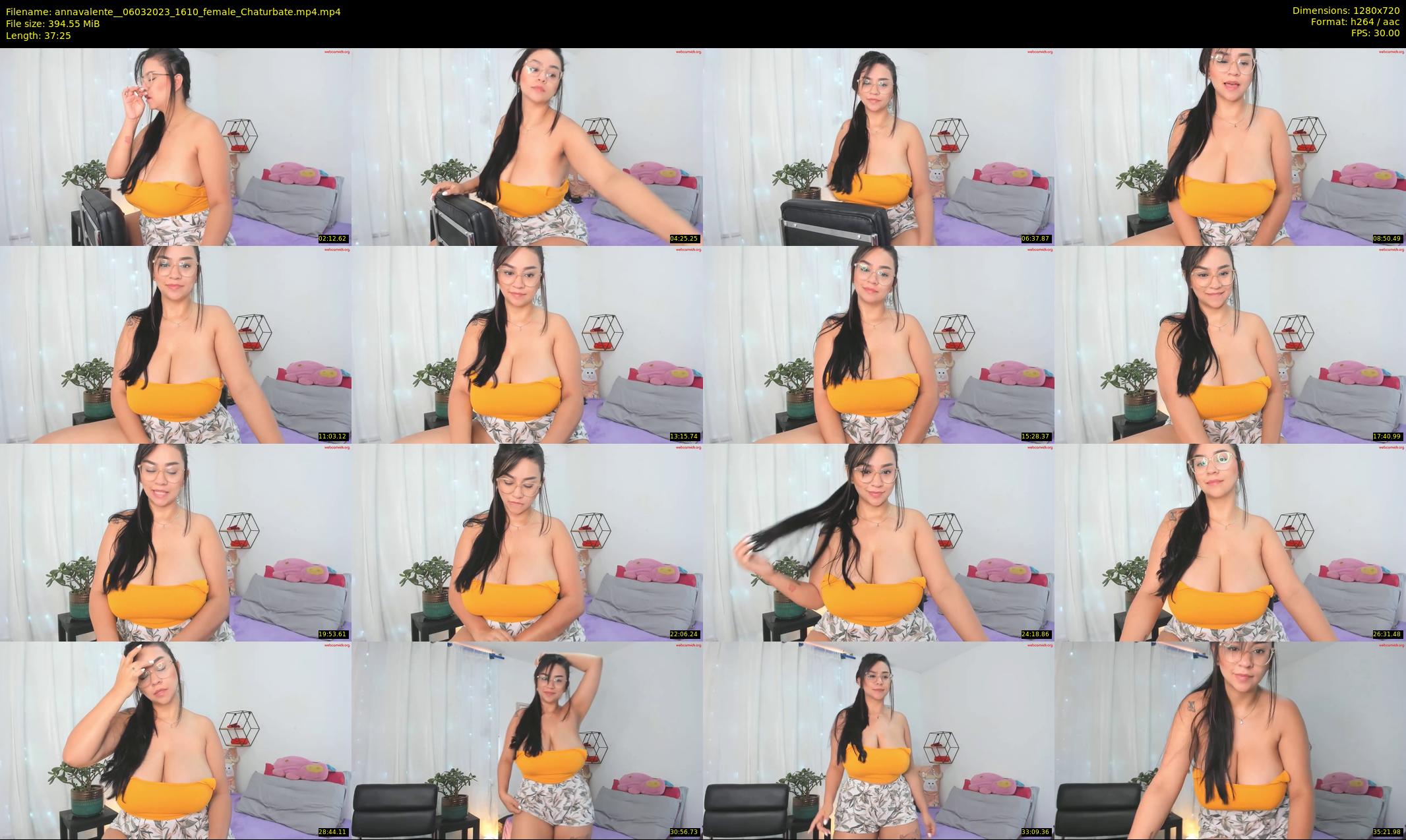 annavalente_ — 38 minute Chaturbate female cam show recording, 720p, Mar 6, 2023