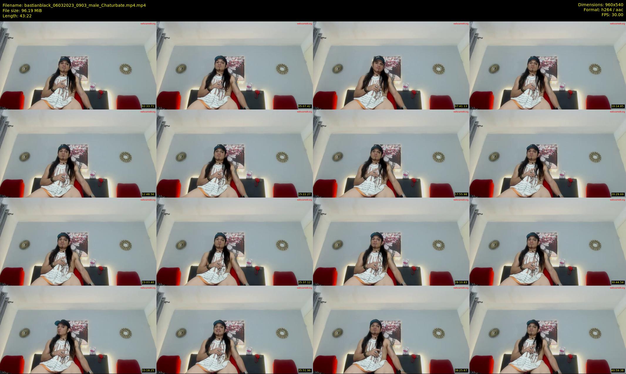 bastianblack — 44 minute Chaturbate male cam show recording, 480p, Mar 6, 2023