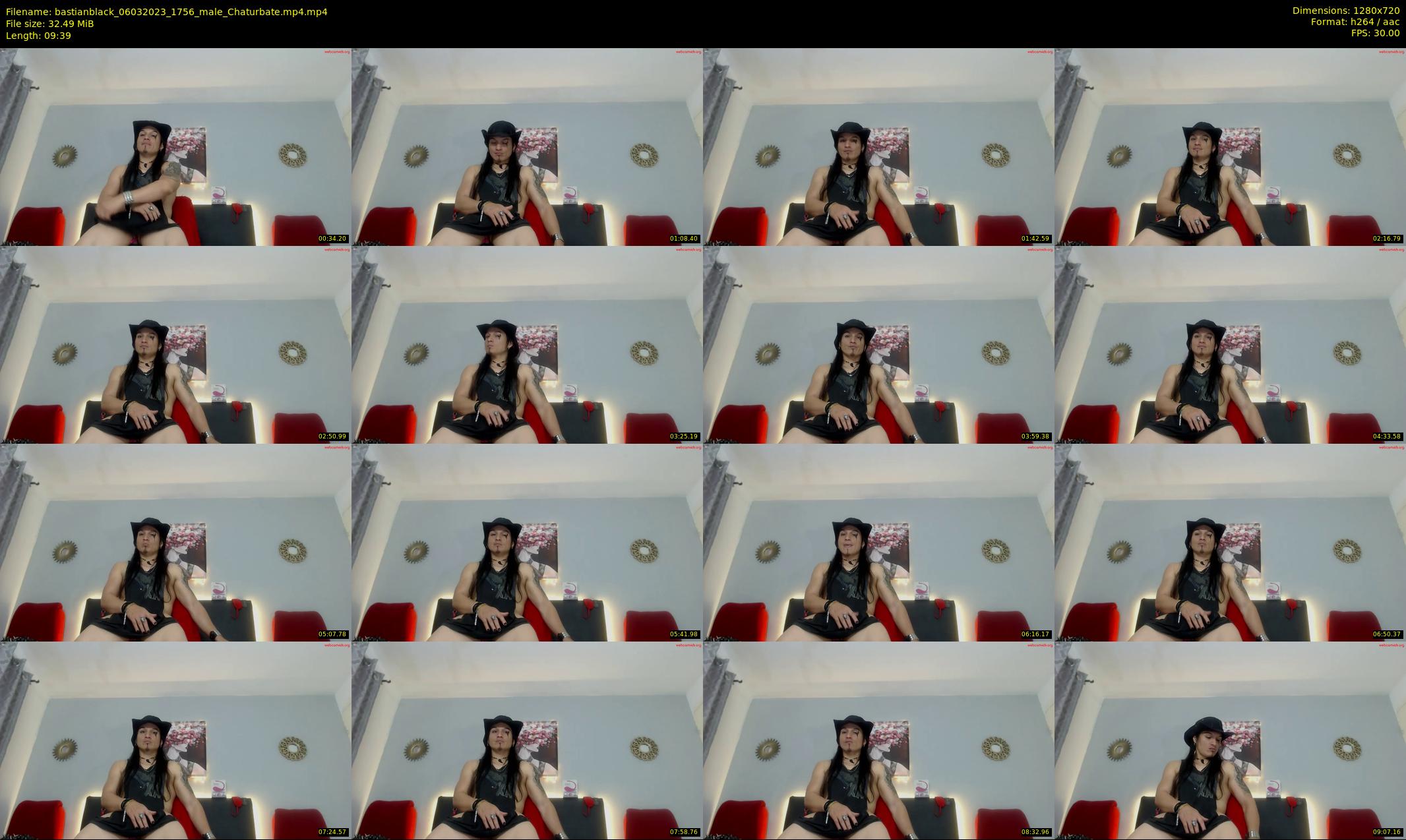 bastianblack — 10 minute Chaturbate male cam show recording, 720p, Mar 6, 2023