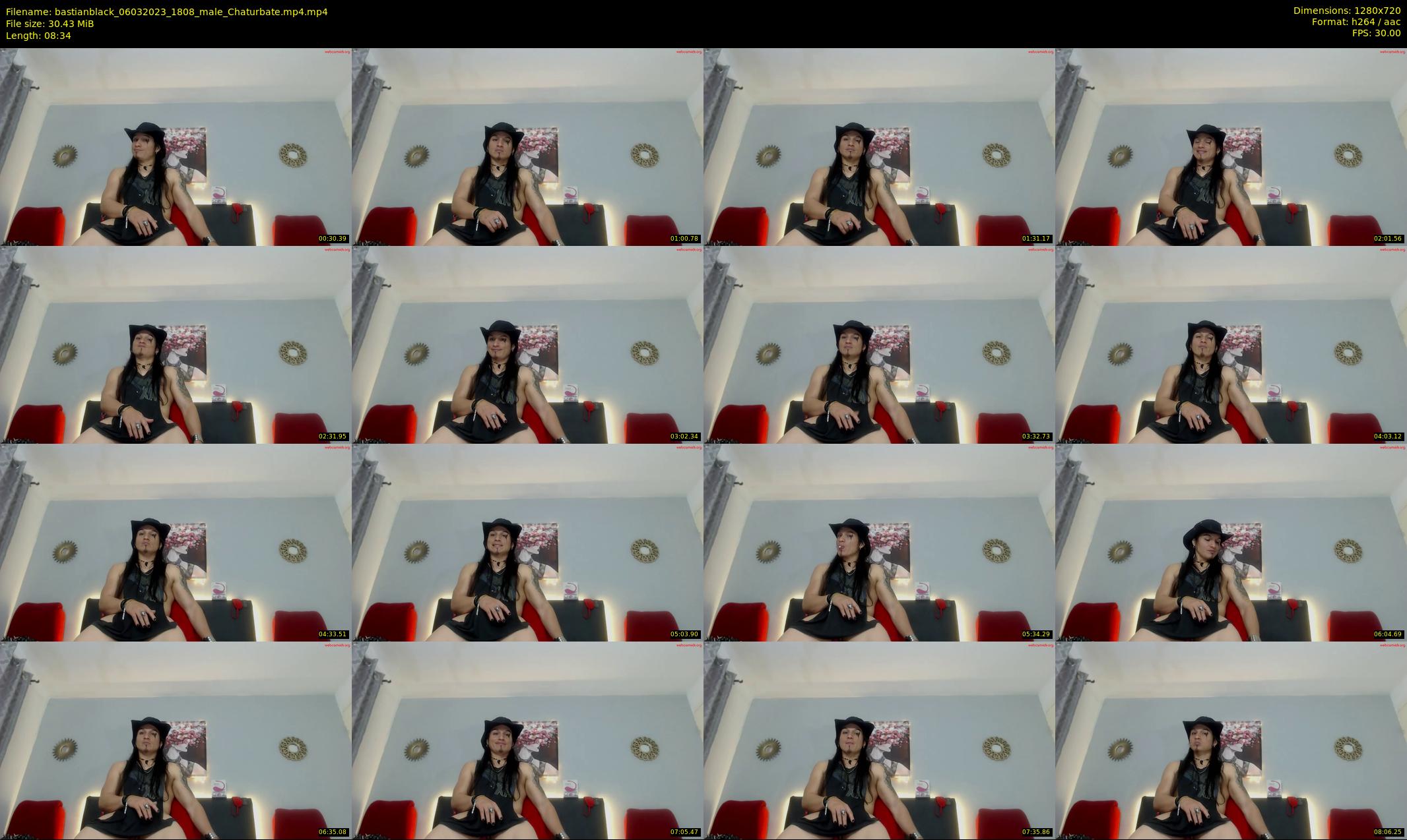 bastianblack — 9 minute Chaturbate male cam show recording, 720p, Mar 6, 2023