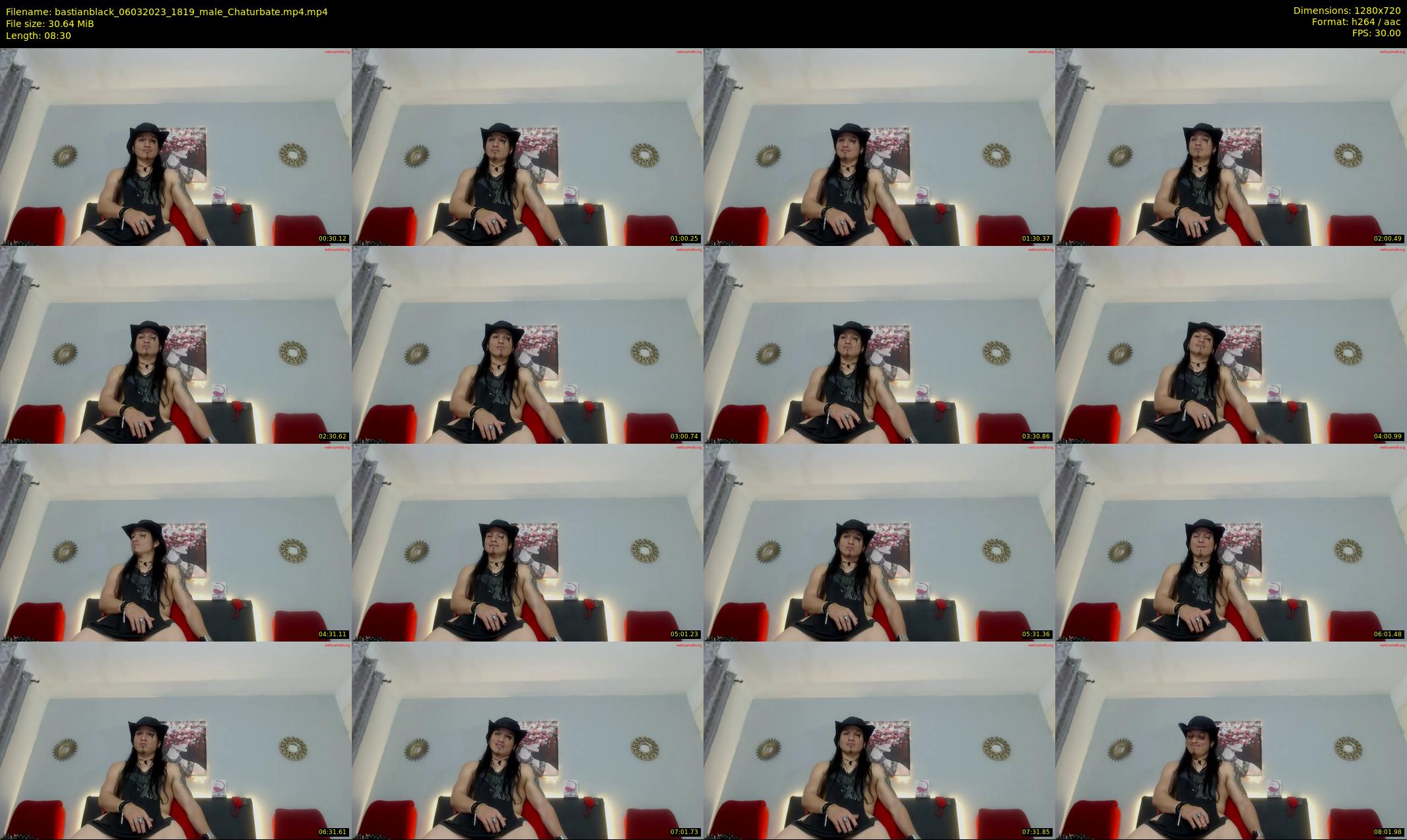 bastianblack — 9 minute Chaturbate male cam show recording, 720p, Mar 6, 2023