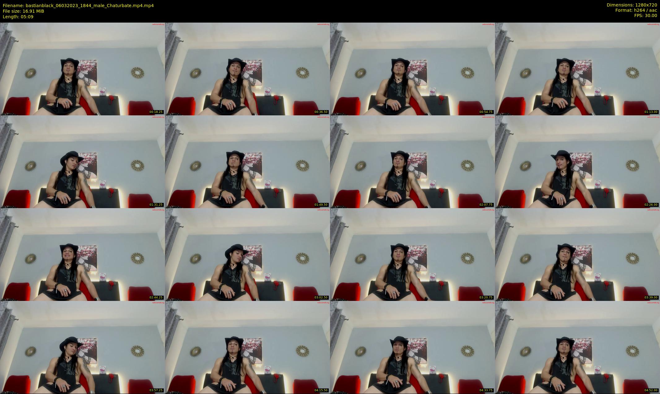bastianblack — 6 minute Chaturbate male cam show recording, 720p, Mar 6, 2023