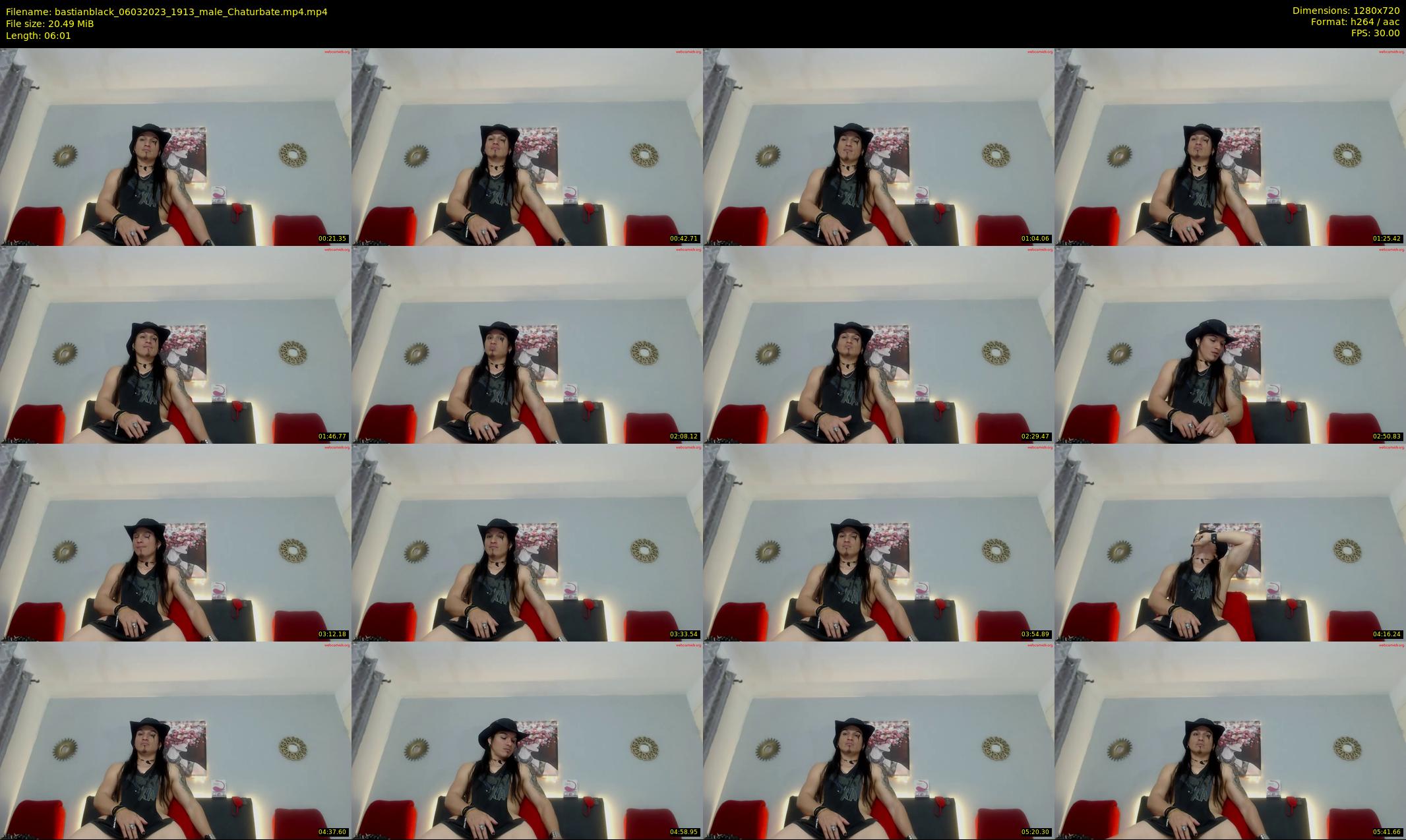 bastianblack — 7 minute Chaturbate male cam show recording, 720p, Mar 6, 2023