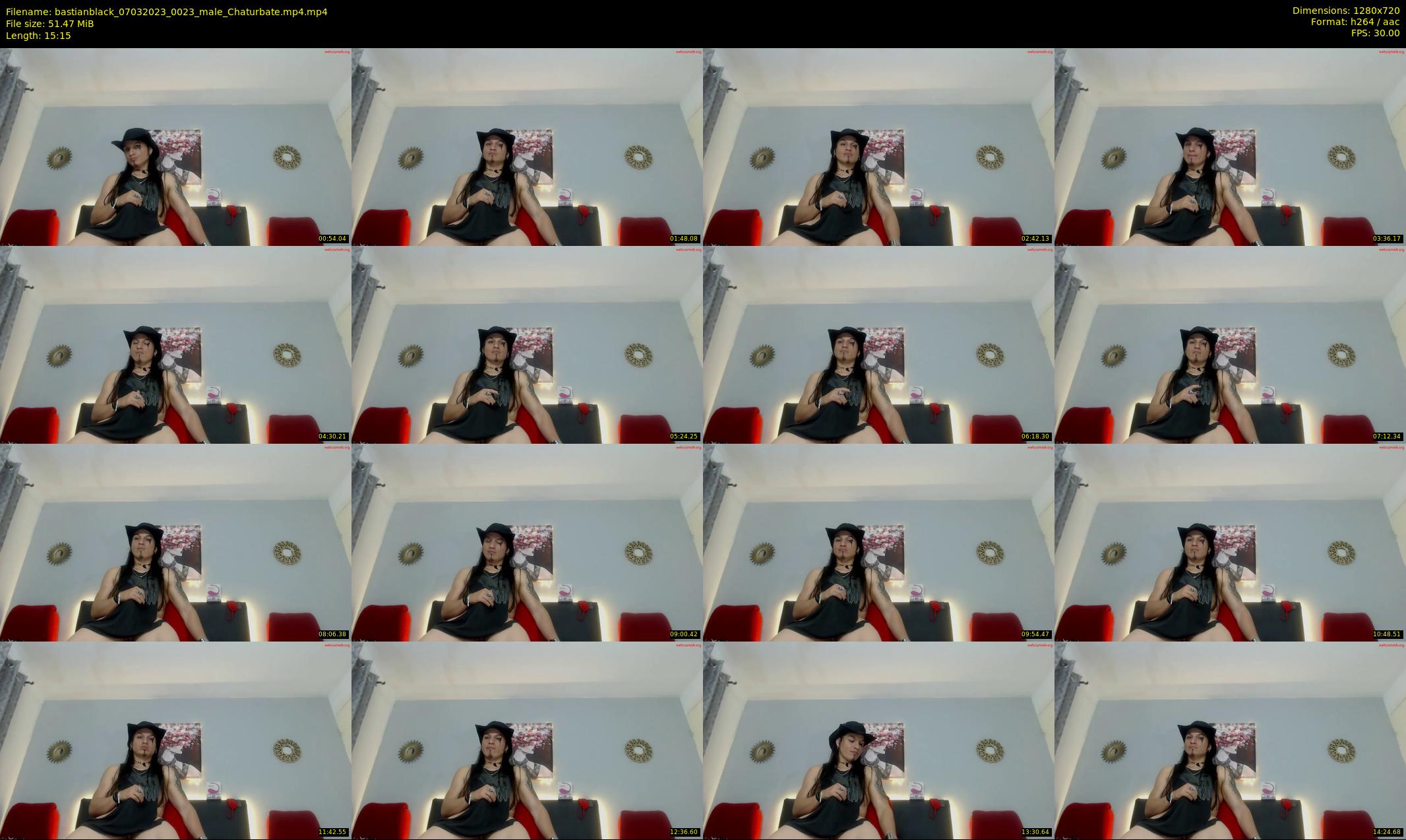 bastianblack — 16 minute Chaturbate male cam show recording, 720p, Mar 7, 2023