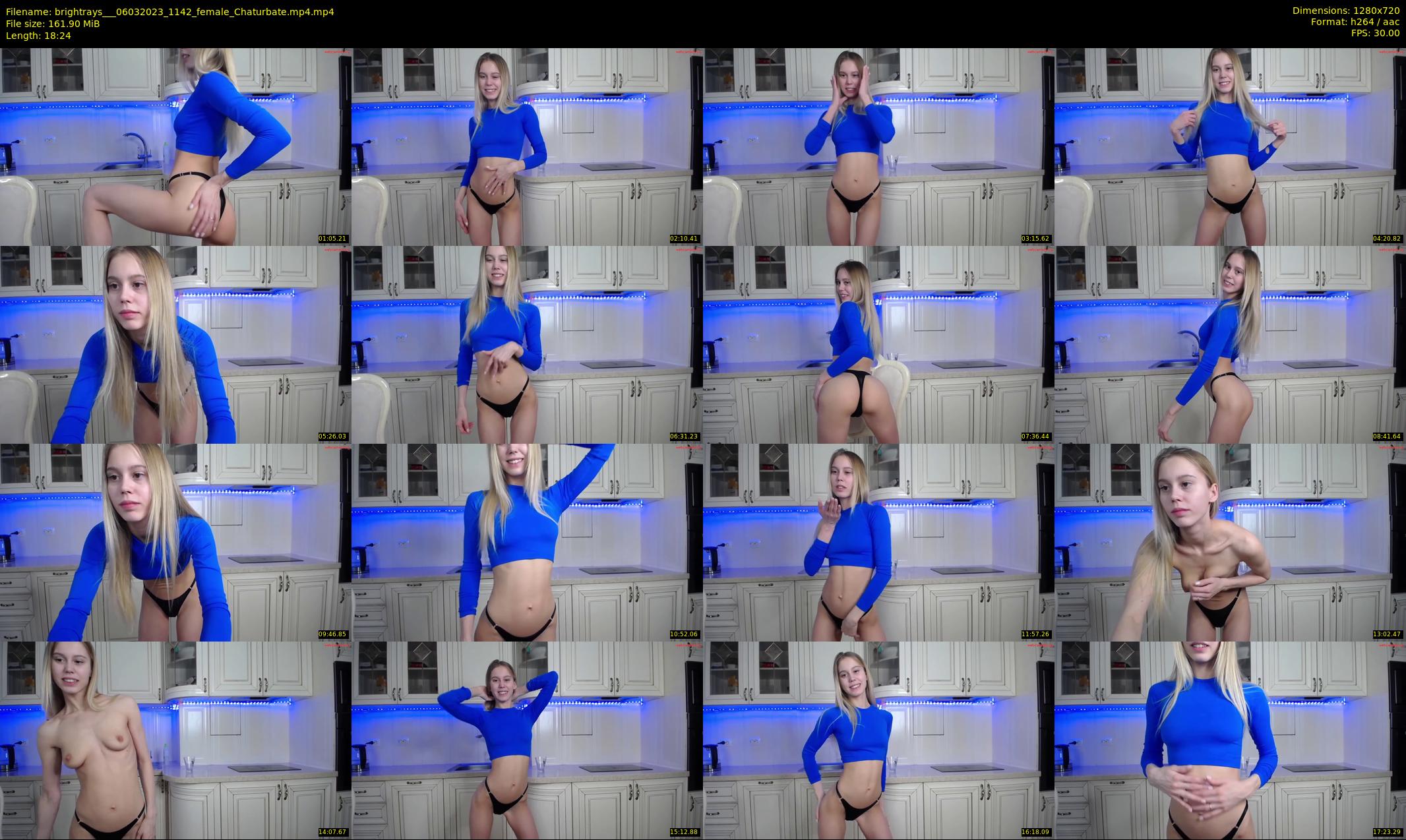 brightrays__ — 19 minute Chaturbate female cam show recording, 720p, Mar 6, 2023