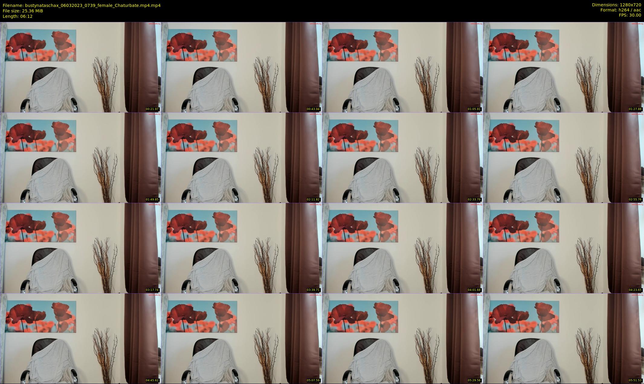 bustynataschax — 7 minute Chaturbate female cam show recording, 720p, Mar 6, 2023