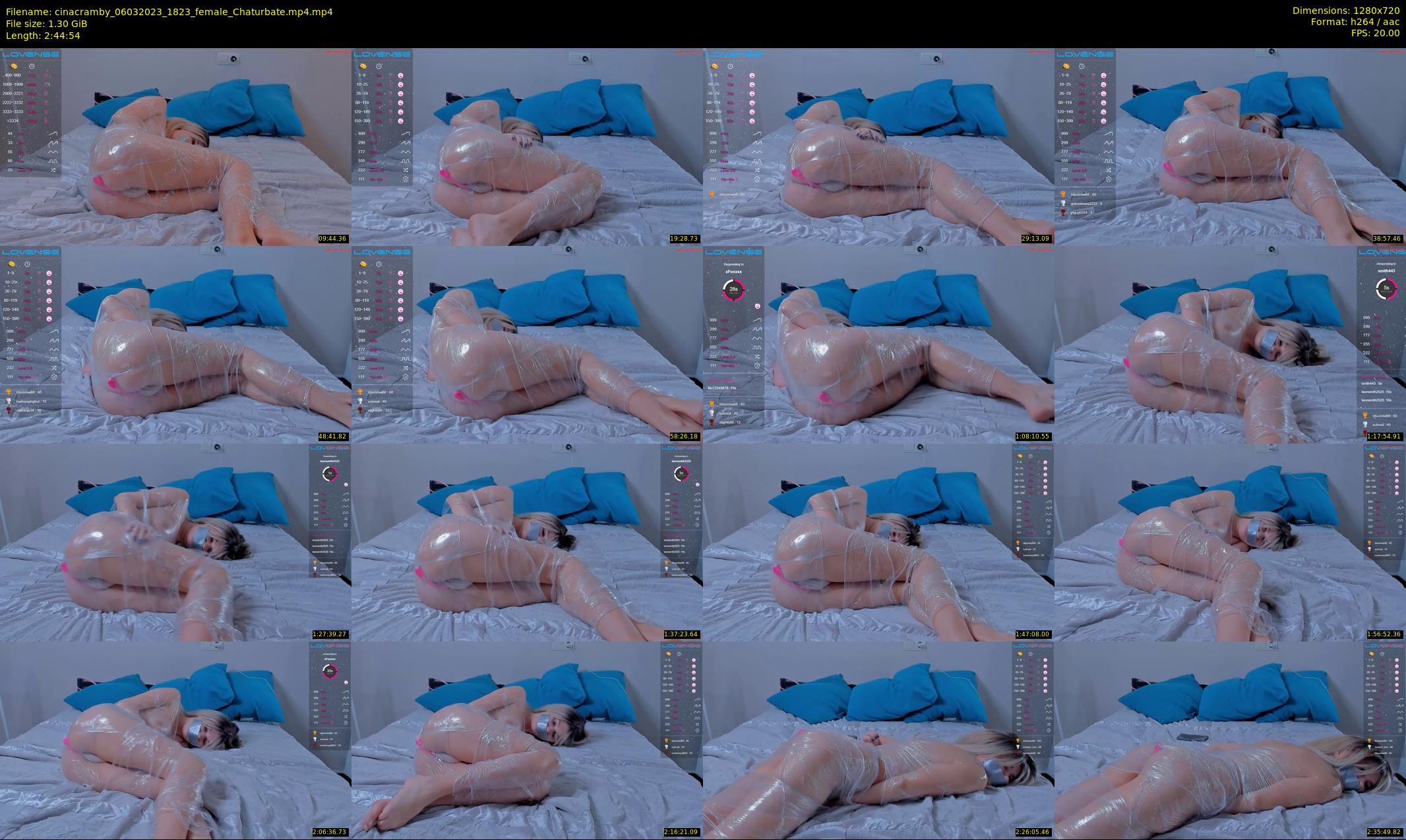 cinacramby — 165 minute Chaturbate female cam show recording, 720p, Mar 6, 2023