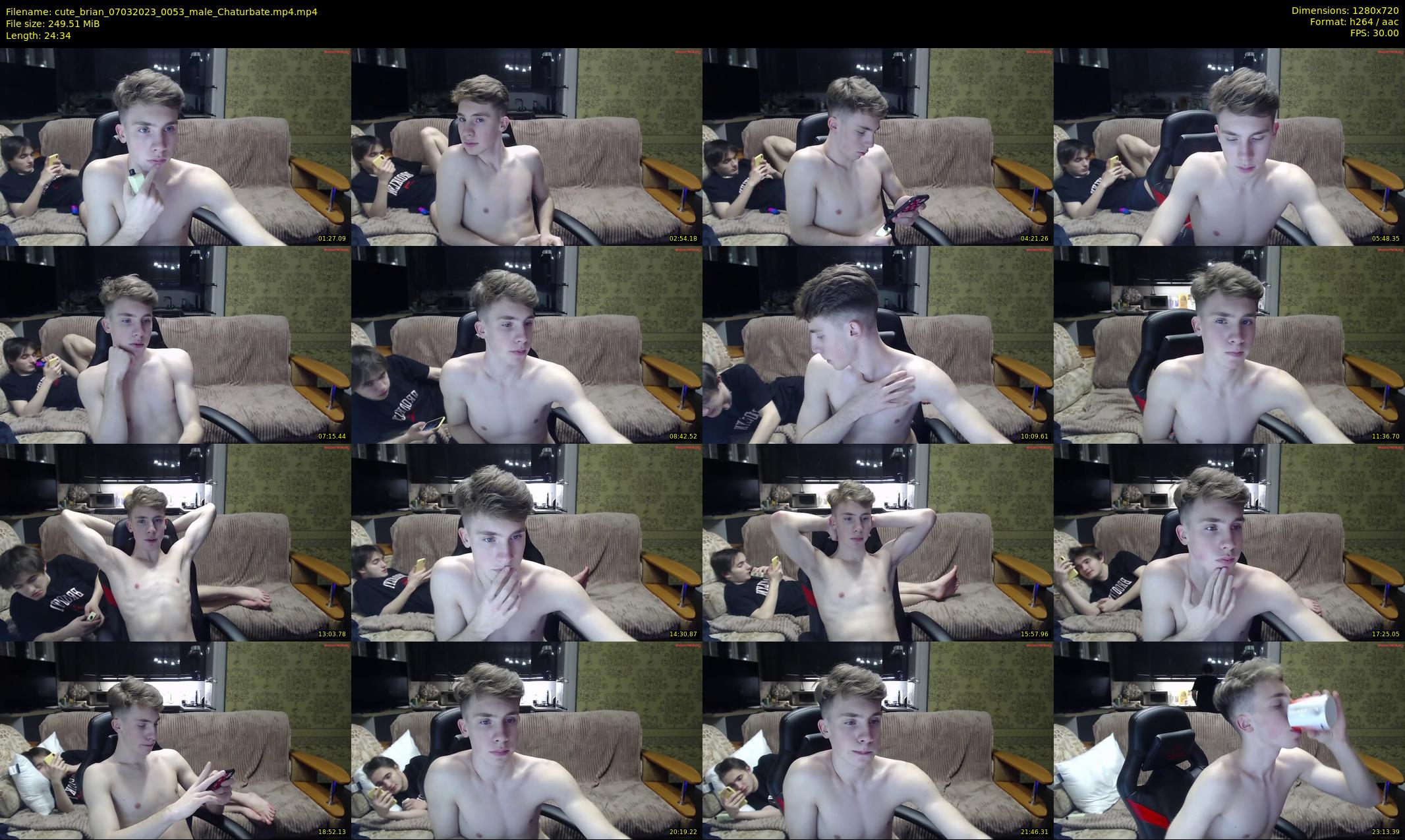 cute_brian — 25 minute Chaturbate male cam show recording, 720p, Mar 7, 2023