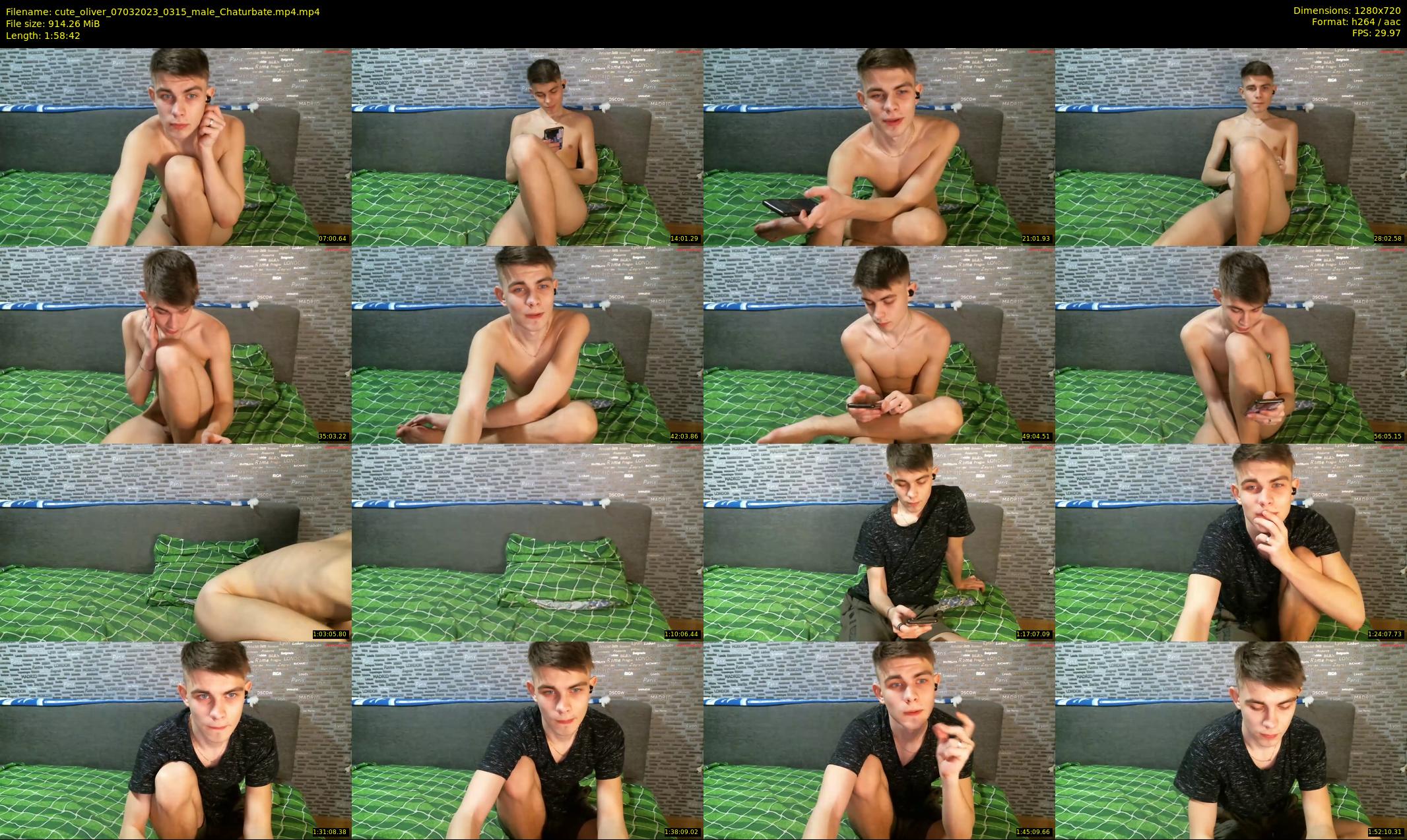 cute_oliver — 119 minute Chaturbate male cam show recording, 720p, Mar 7, 2023