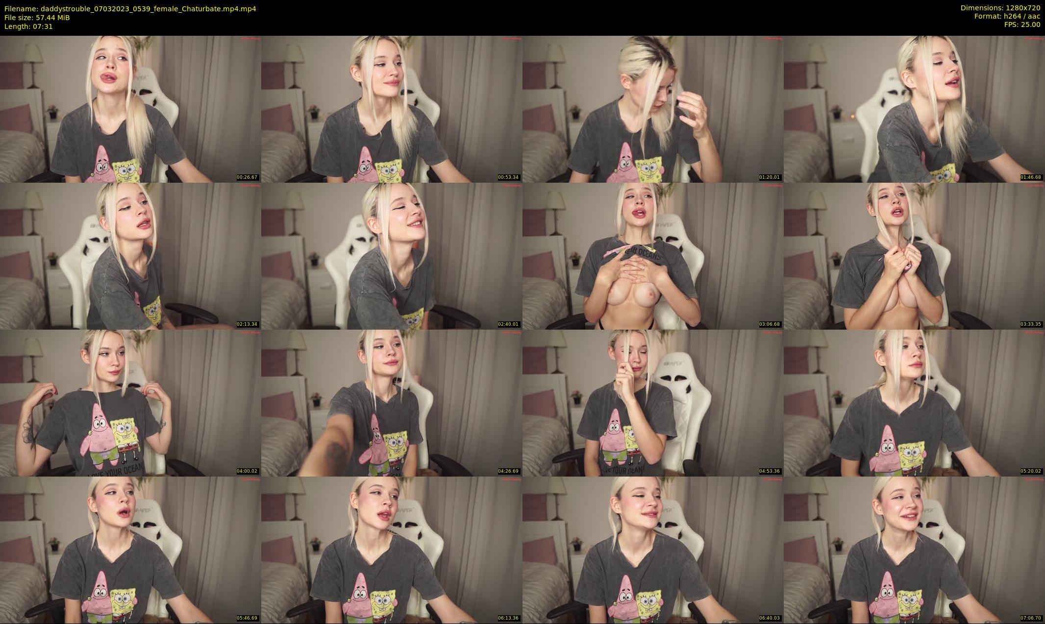 daddystrouble — 8 minute Chaturbate female cam show recording, 720p, Mar 7, 2023