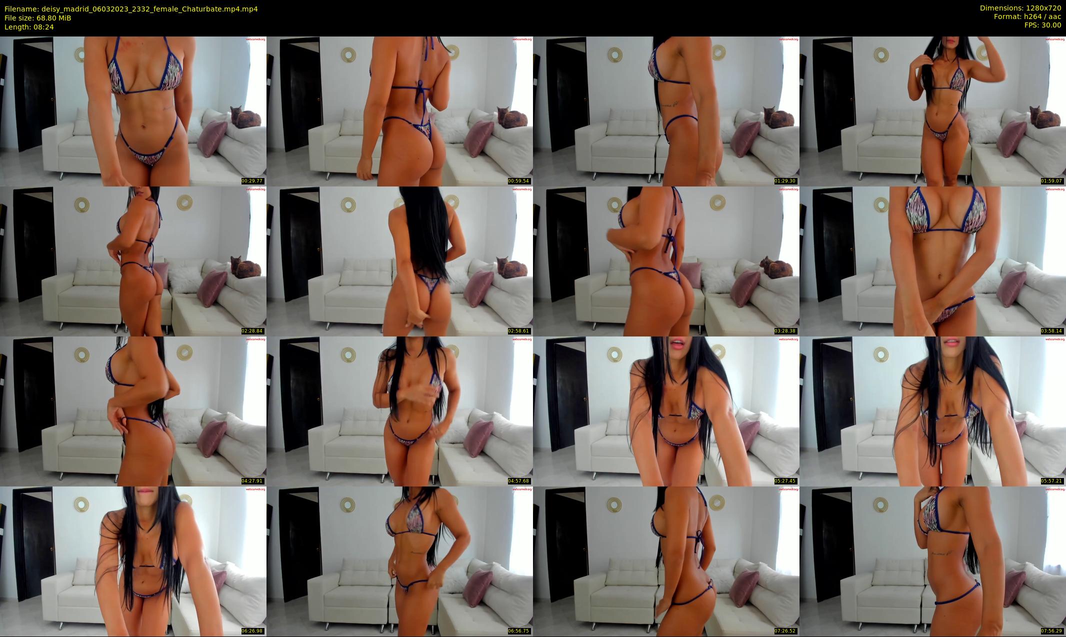 deisy_madrid — 9 minute Chaturbate female cam show recording, 720p, Mar 6, 2023