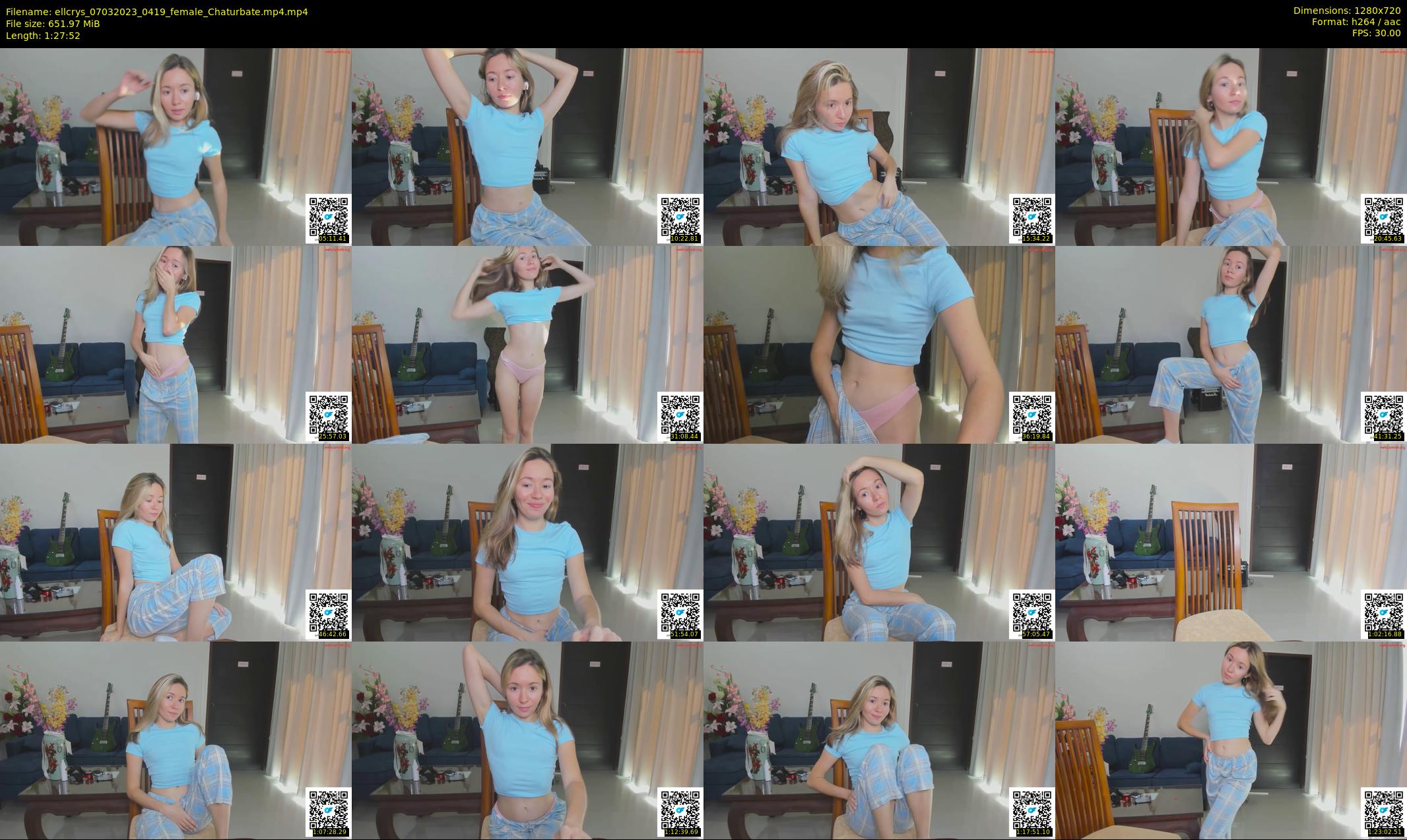 ellcrys — 88 minute Chaturbate couple cam show recording, 720p, Mar 7, 2023
