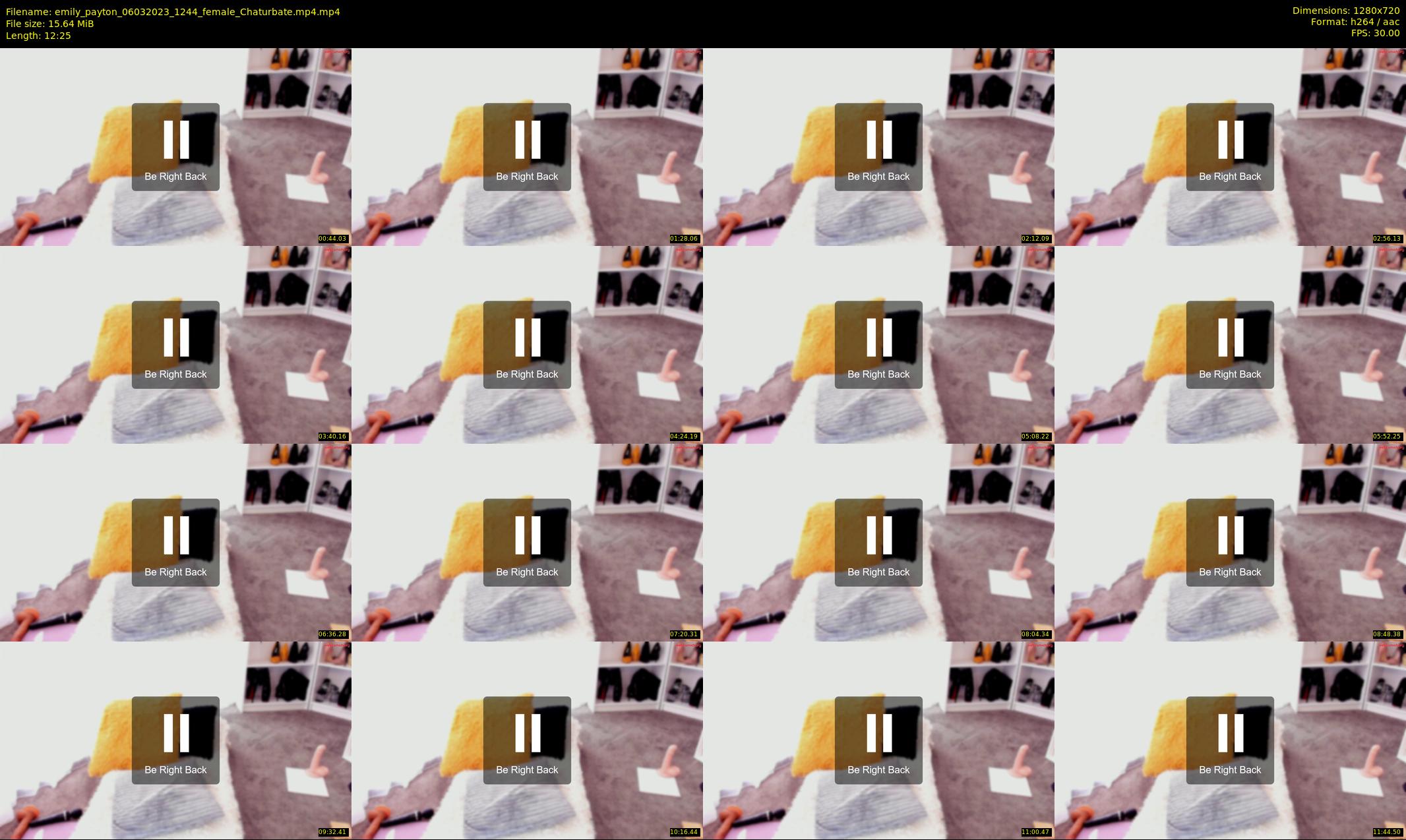 emily_payton — 13 minute Chaturbate female cam show recording, 720p, Mar 6, 2023