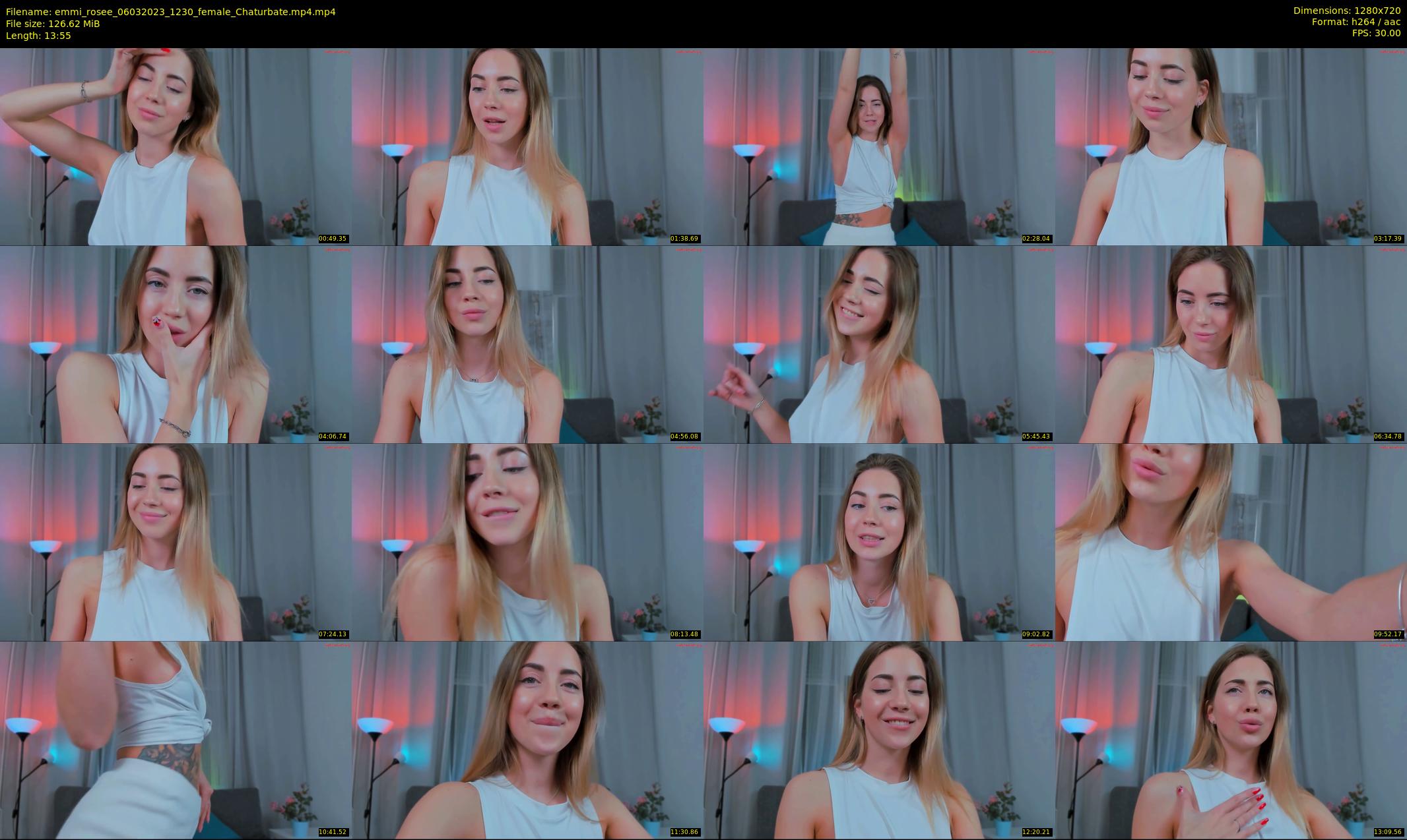 emmi_rosee — 14 minute Chaturbate female cam show recording, 720p, Mar 6, 2023