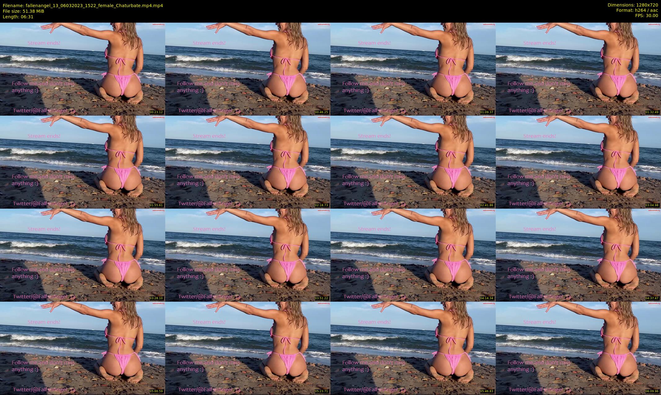 fallenangel_13 — 7 minute Chaturbate female cam show recording, 720p, Mar 6, 2023
