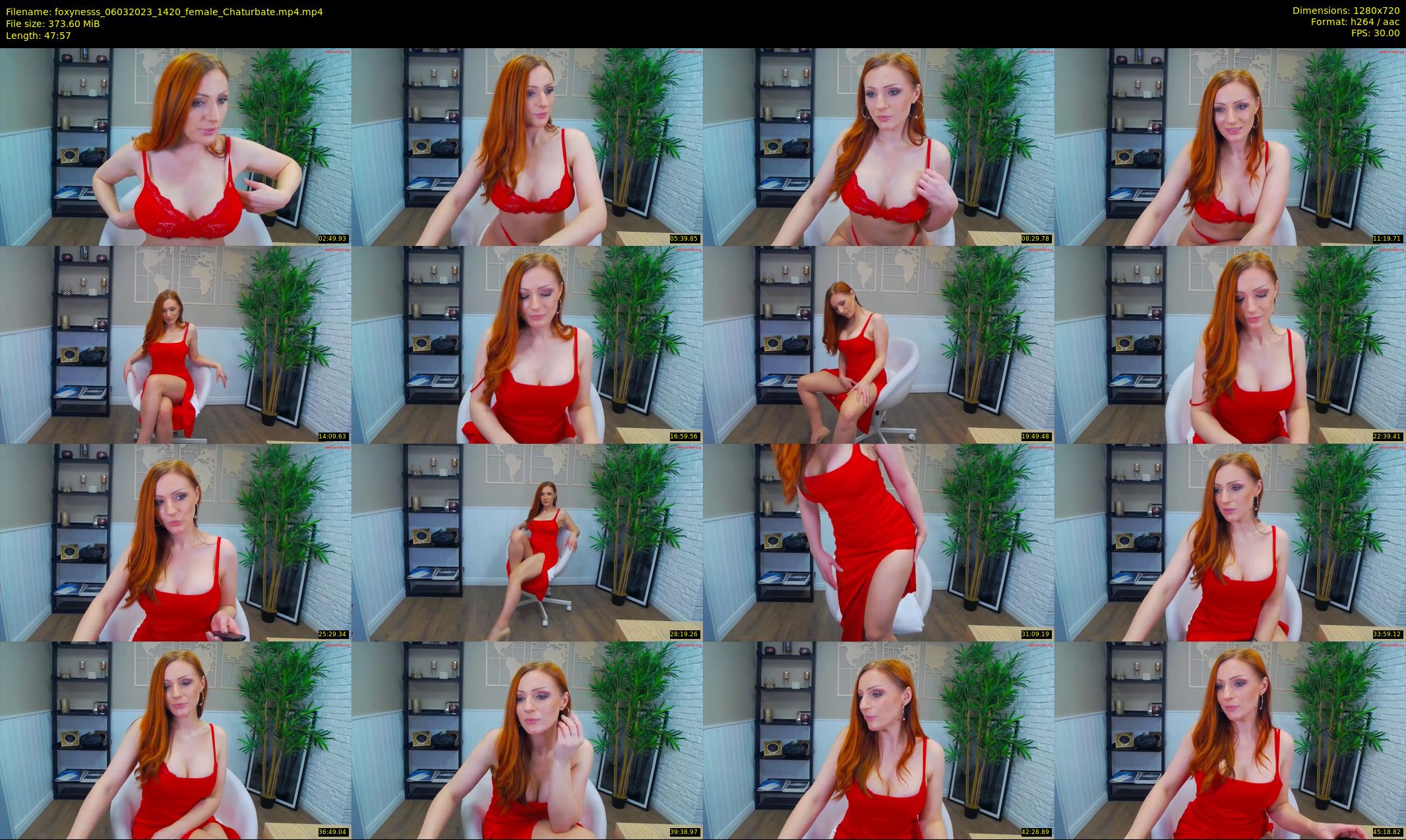 foxynesss — 48 minute Chaturbate female cam show recording, 720p, Mar 6, 2023