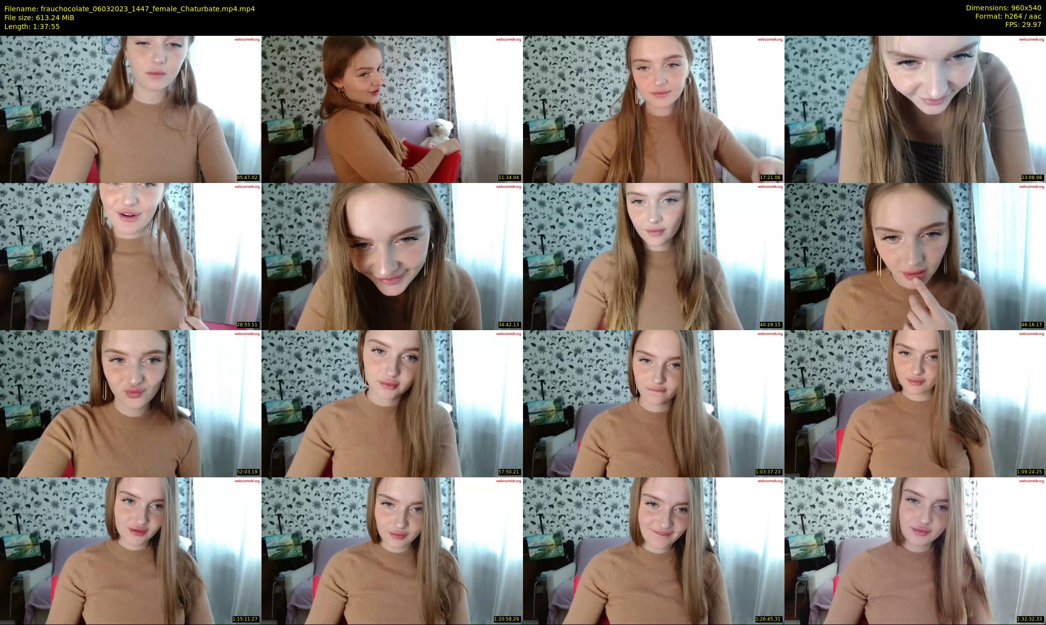 frauchocolate — 98 minute Chaturbate female cam show recording, 480p, Mar 6, 2023
