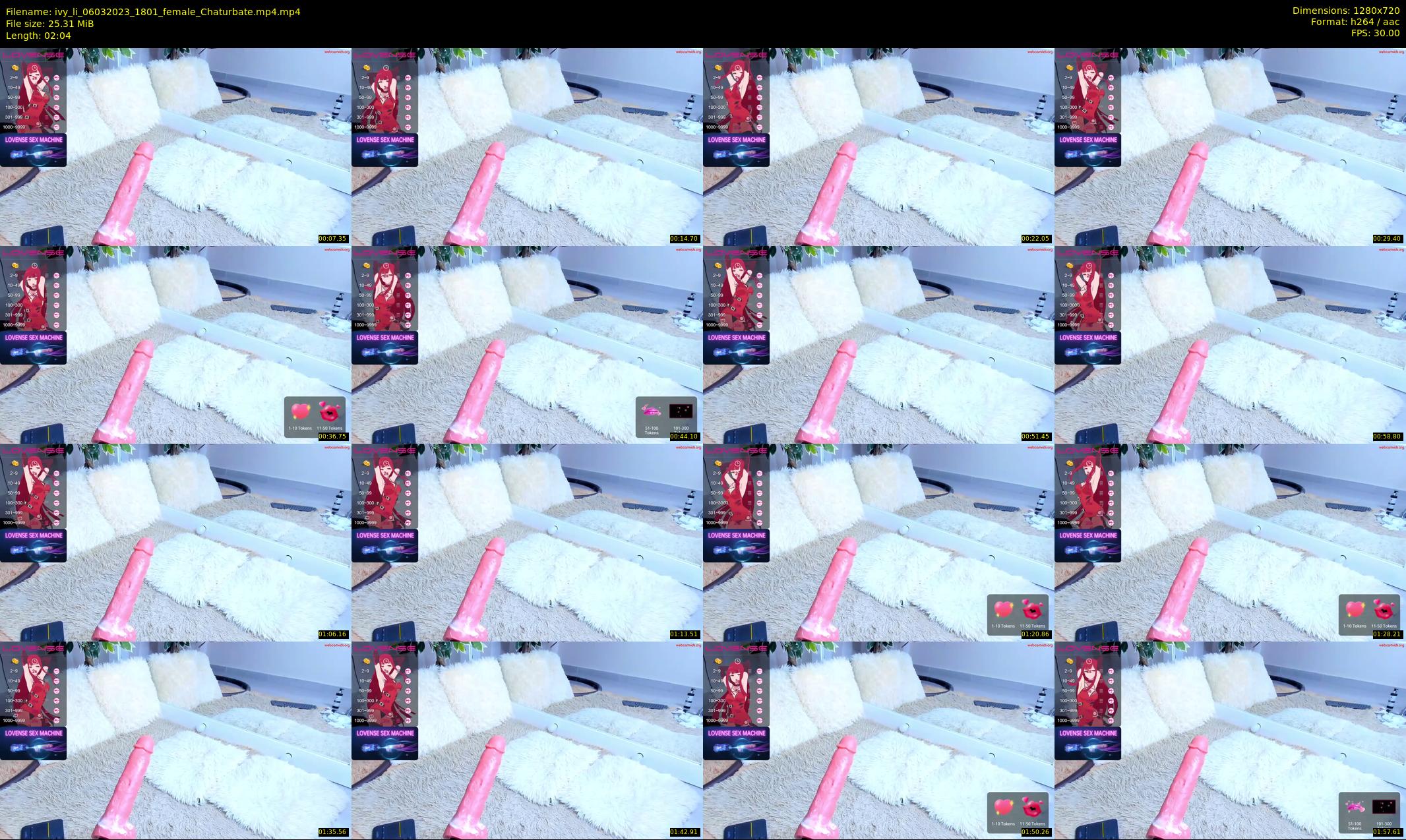 ivy_li — 3 minute Chaturbate female cam show recording, 720p, Mar 6, 2023