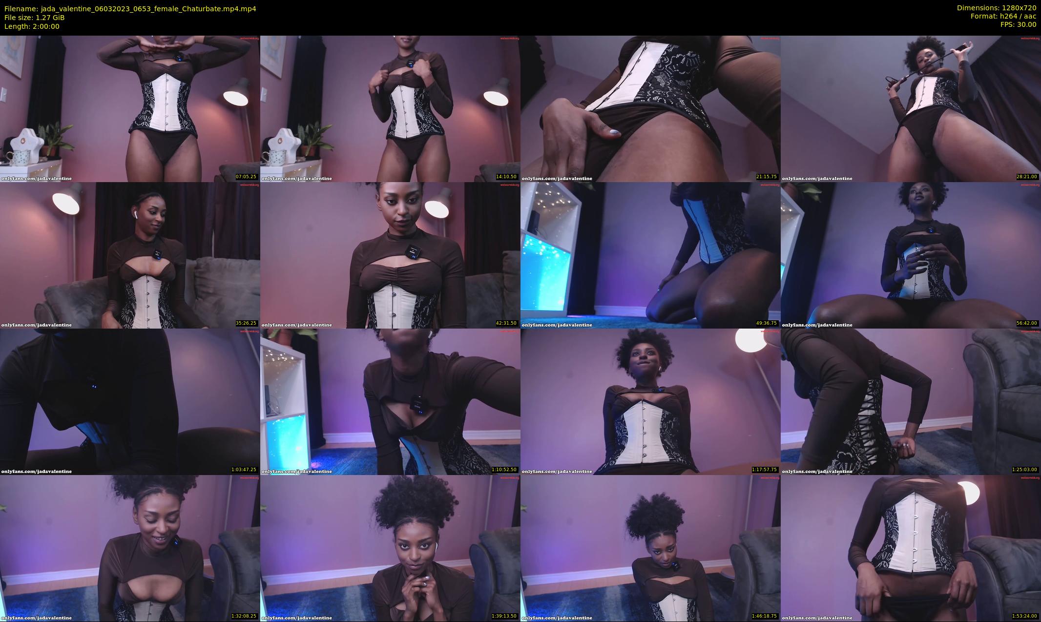 jada_valentine — 120 minute Chaturbate female cam show recording, 720p, Mar 6, 2023