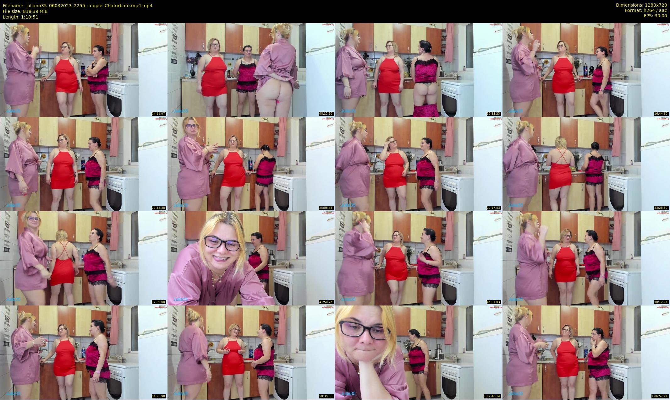 juliana35 — 71 minute Chaturbate couple cam show recording, 720p, Mar 6, 2023