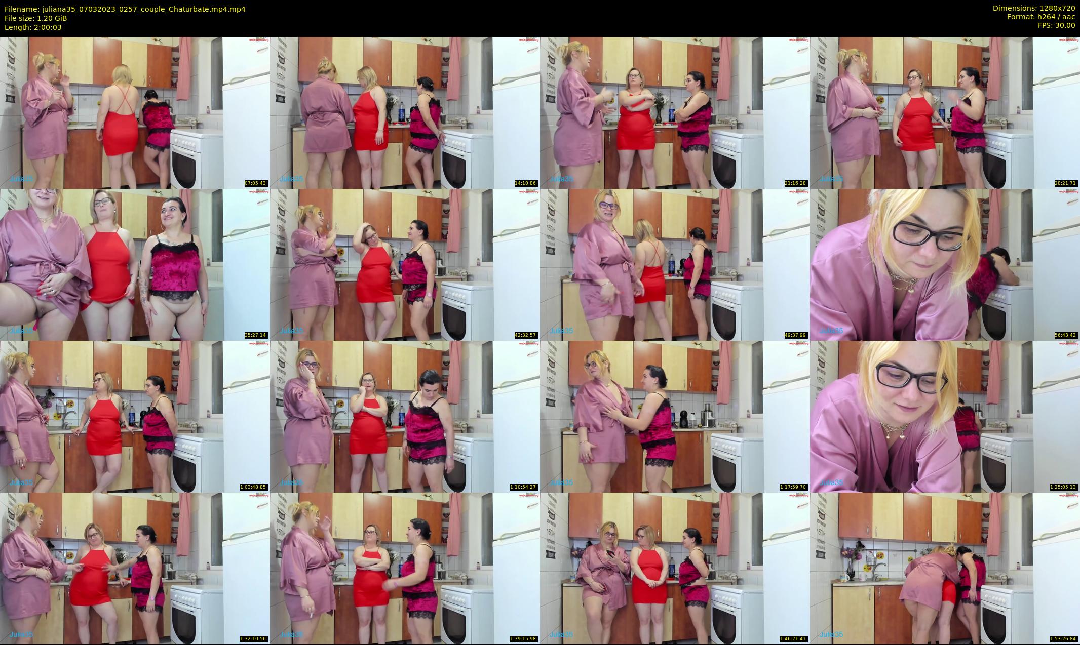 juliana35 — 121 minute Chaturbate couple cam show recording, 720p, Mar 7, 2023