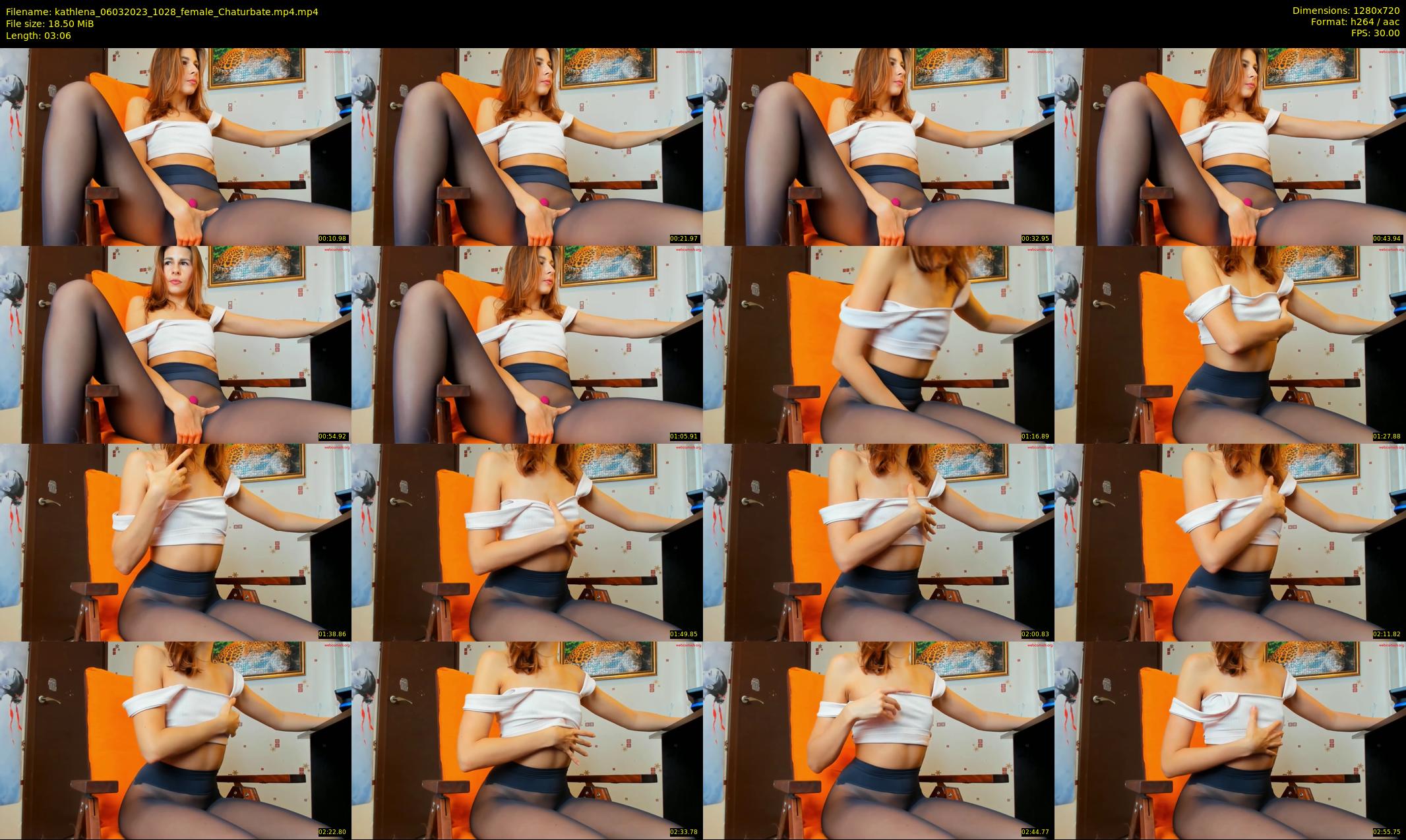 kathlena — 4 minute Chaturbate female cam show recording, 720p, Mar 6, 2023