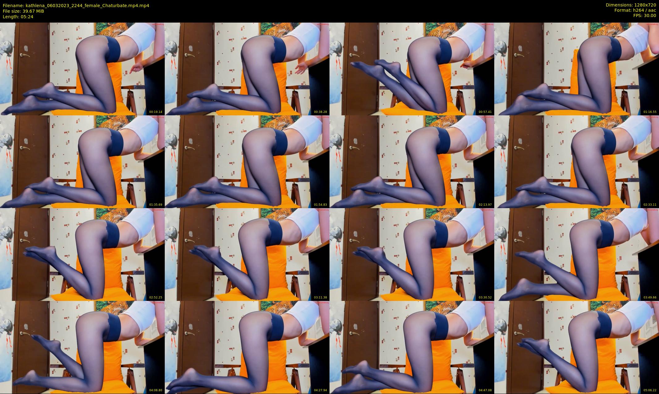 kathlena — 6 minute Chaturbate female cam show recording, 720p, Mar 6, 2023