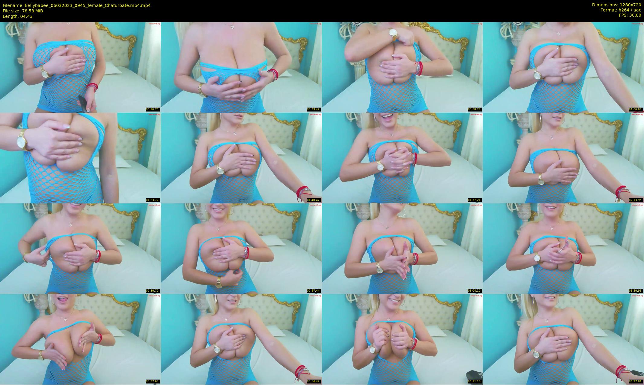 kellybabee — 5 minute Chaturbate female cam show recording, 720p, Mar 6, 2023