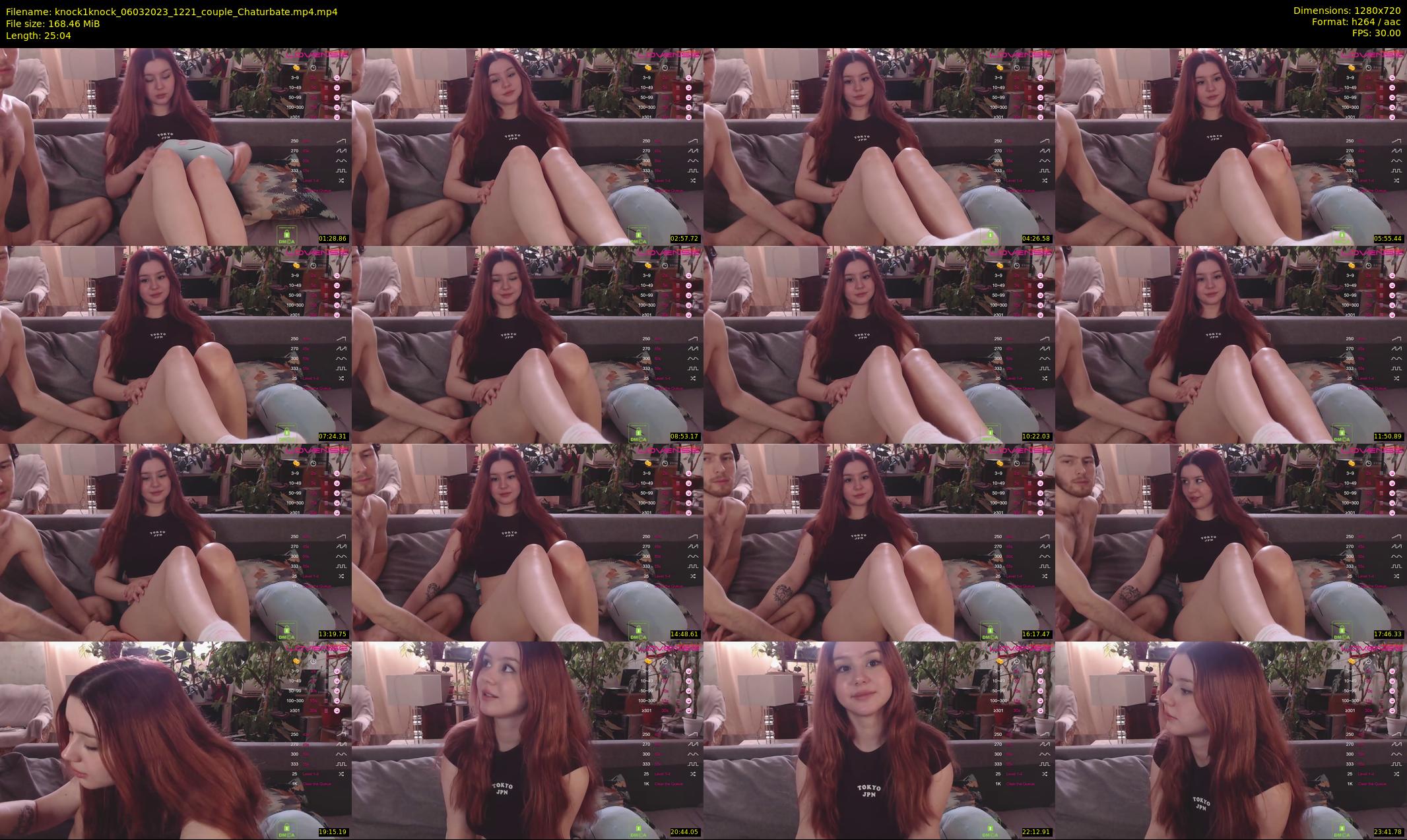 knock1knock — 26 minute Chaturbate couple cam show recording, 720p, Mar 6, 2023