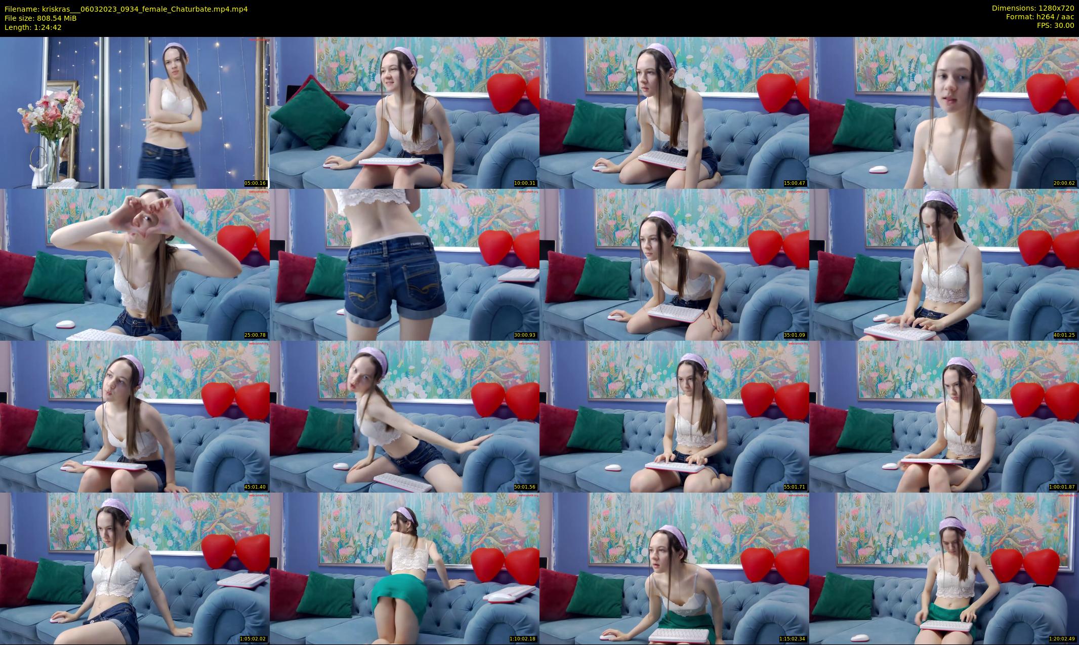 kriskras__ — 85 minute Chaturbate female cam show recording, 720p, Mar 6, 2023