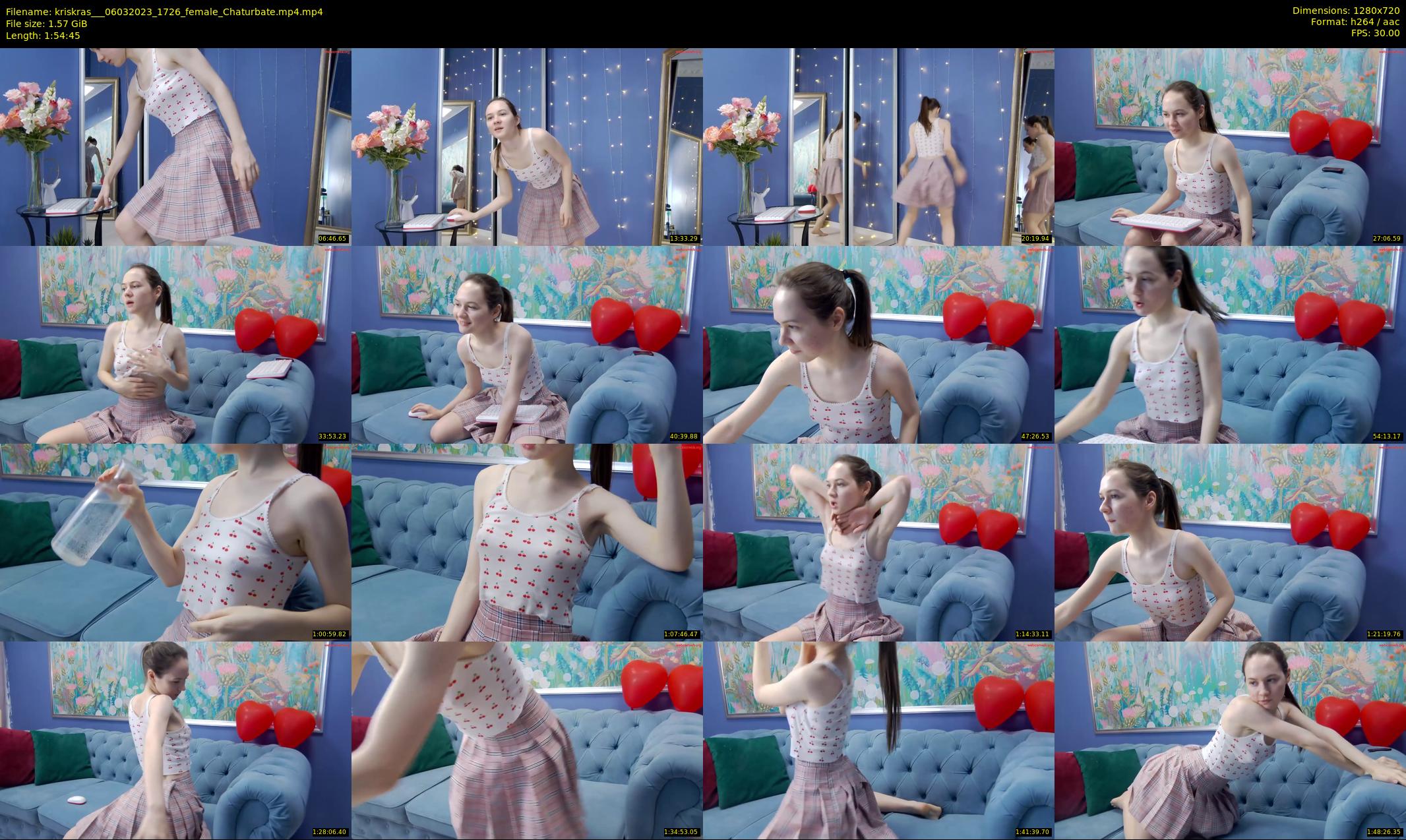 kriskras__ — 115 minute Chaturbate female cam show recording, 720p, Mar 6, 2023
