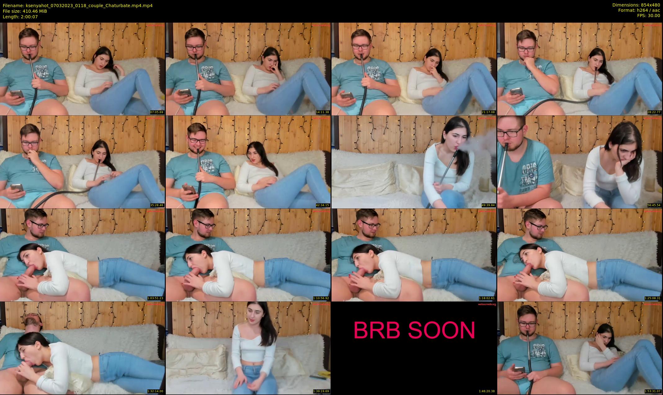 ksenyahot — 121 minute Chaturbate couple cam show recording, 480p, Mar 7, 2023