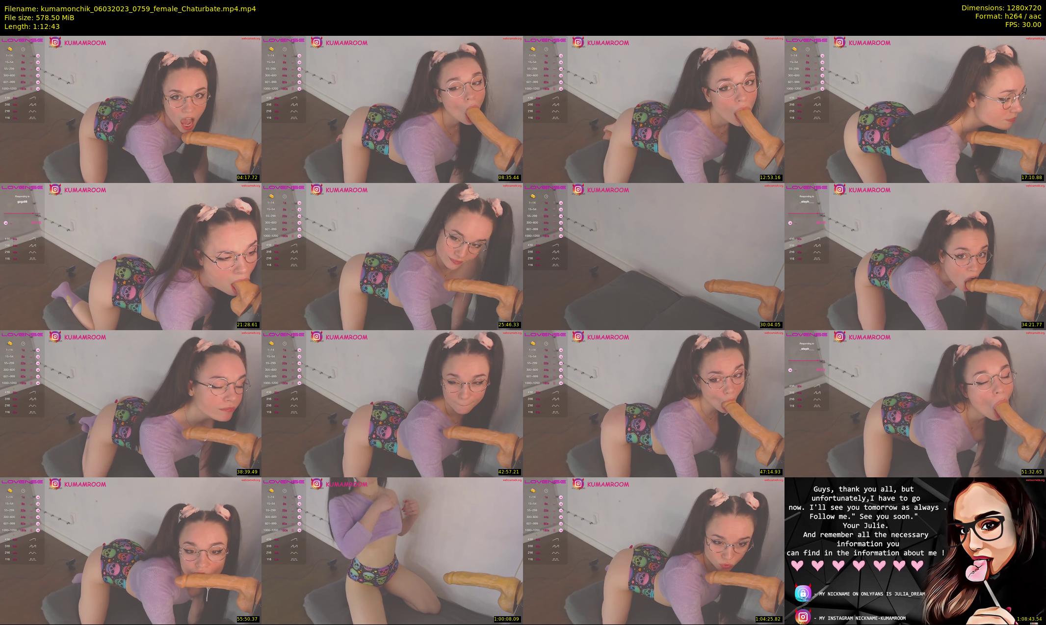 kumamonchik — 73 minute Chaturbate couple cam show recording, 720p, Mar 6, 2023