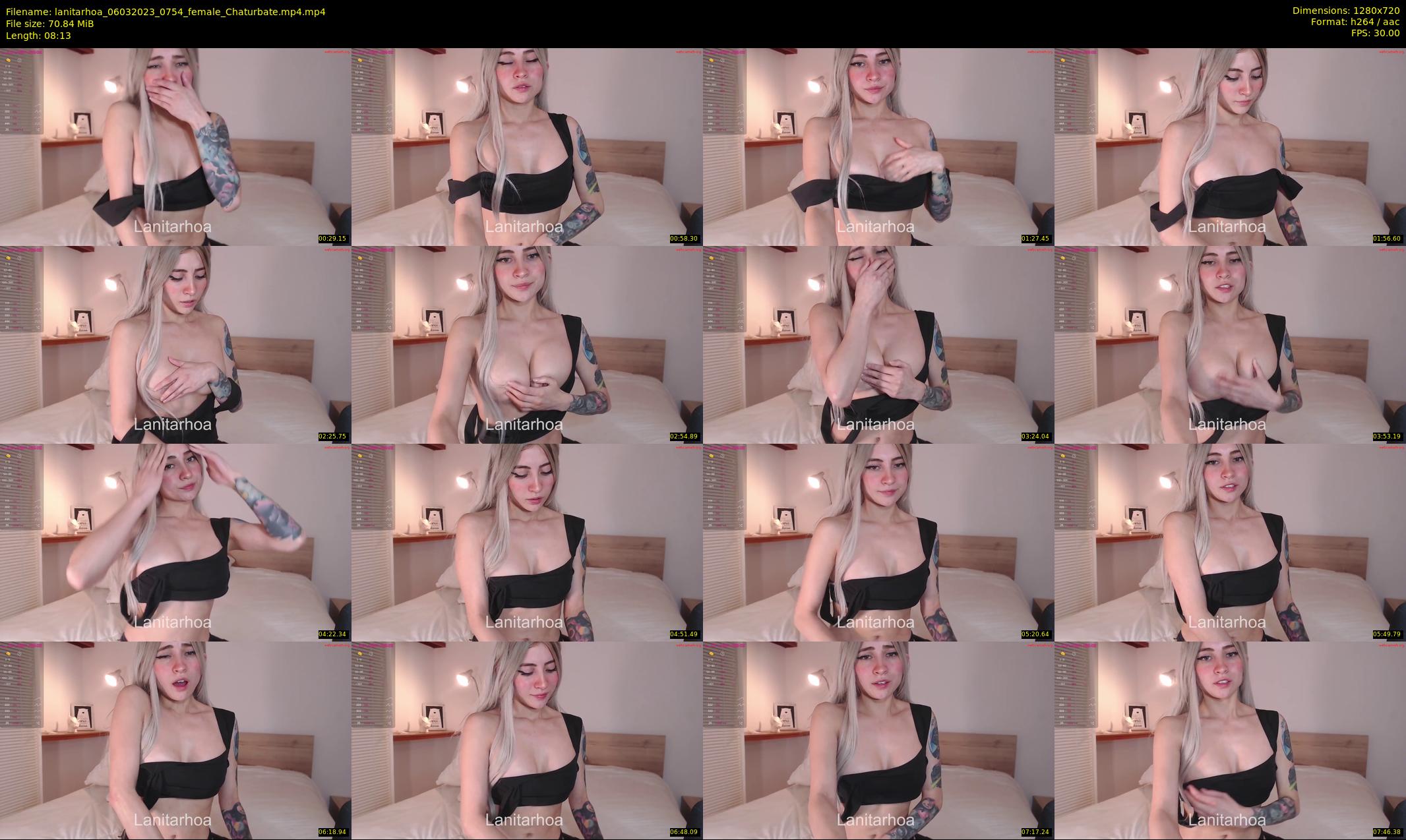 lanitarhoa — 9 minute Chaturbate female cam show recording, 720p, Mar 6, 2023