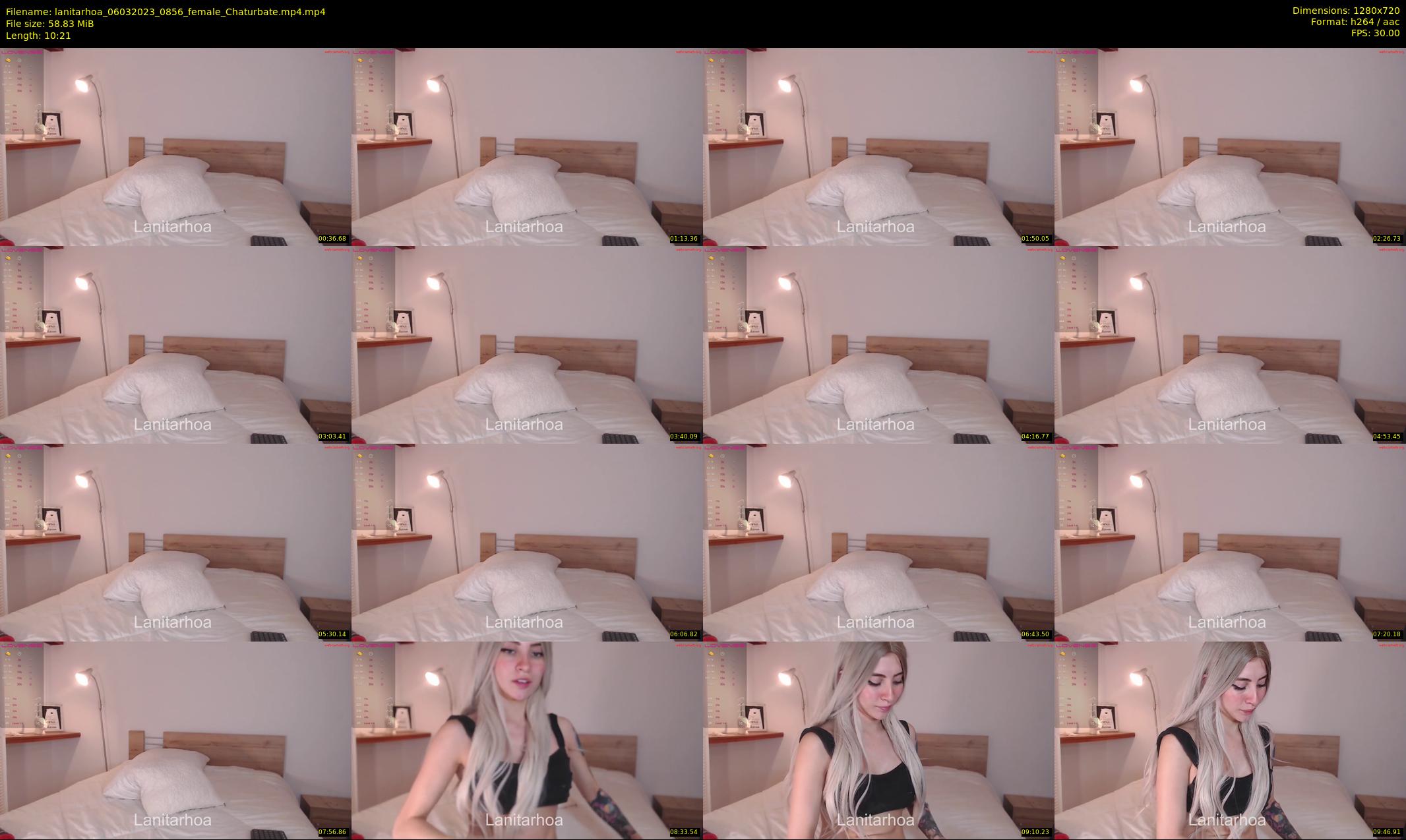 lanitarhoa — 11 minute Chaturbate female cam show recording, 720p, Mar 6, 2023