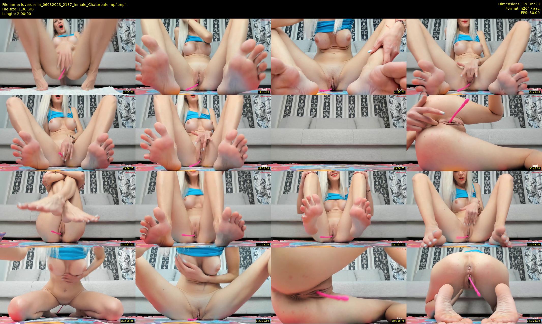 loverosella — 120 minute Chaturbate female cam show recording, 720p, Mar 6, 2023