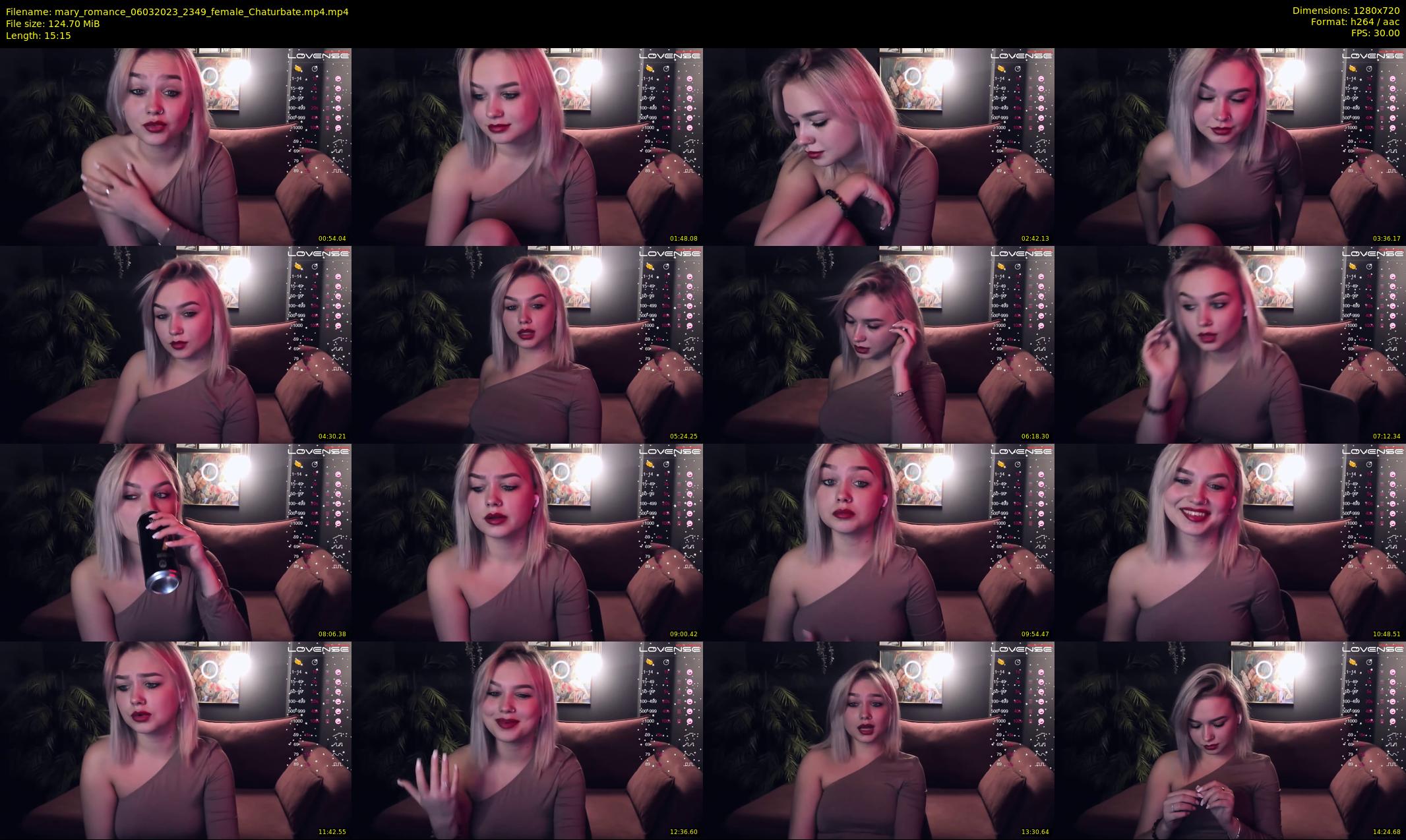 mary_romance — 16 minute Chaturbate female cam show recording, 720p, Mar 6, 2023