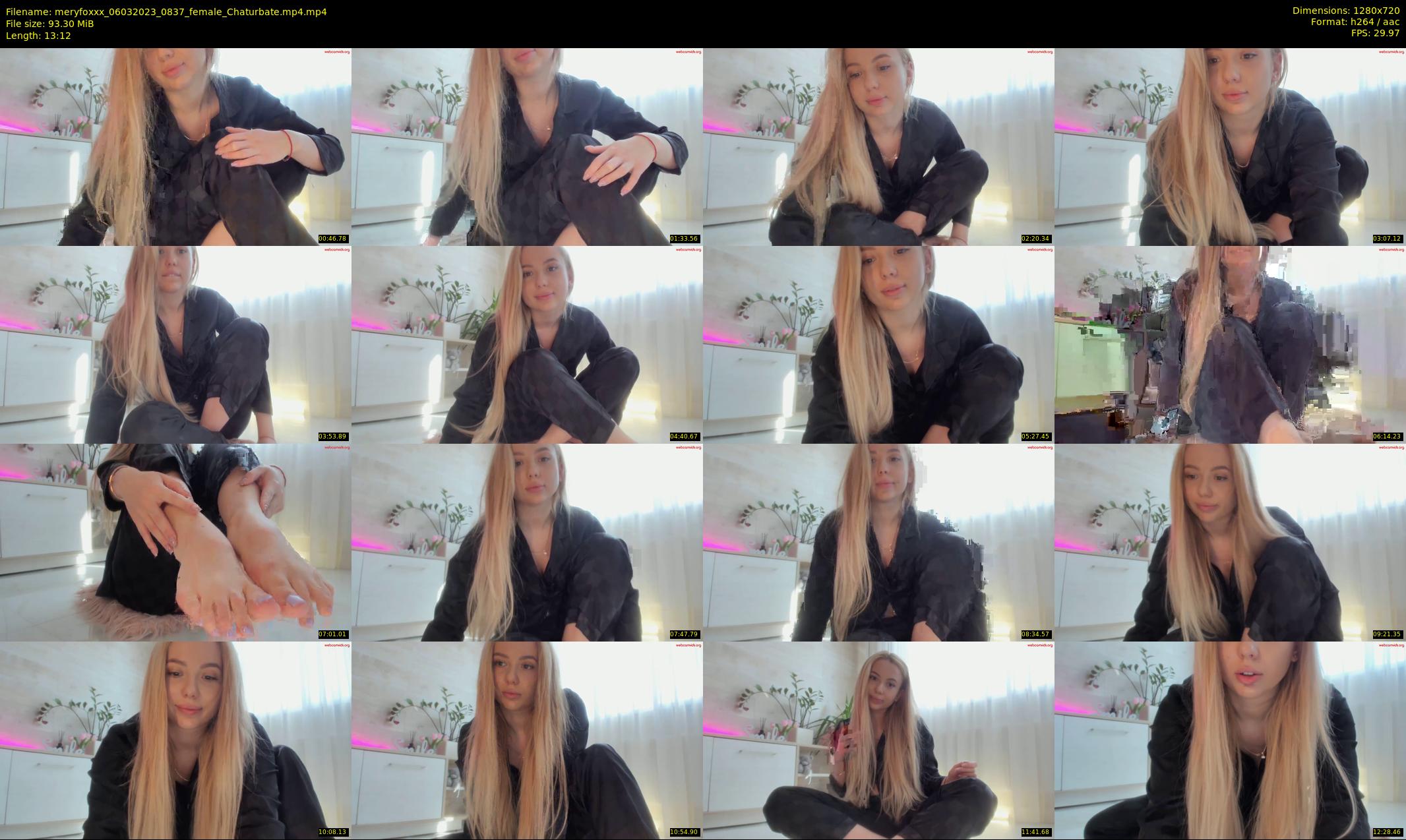 meryfoxxx — 14 minute Chaturbate female cam show recording, 720p, Mar 6, 2023