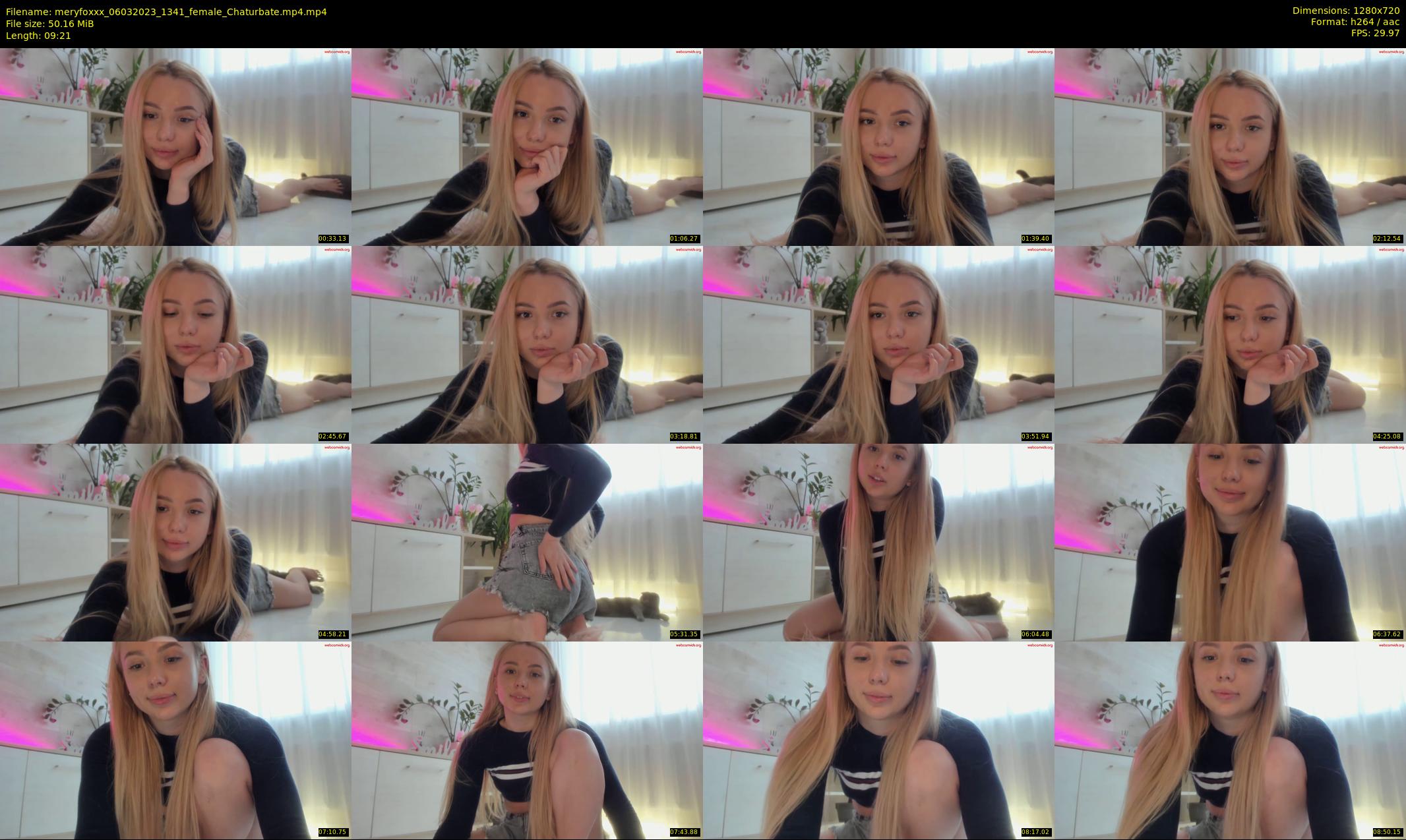 meryfoxxx — 10 minute Chaturbate female cam show recording, 720p, Mar 6, 2023