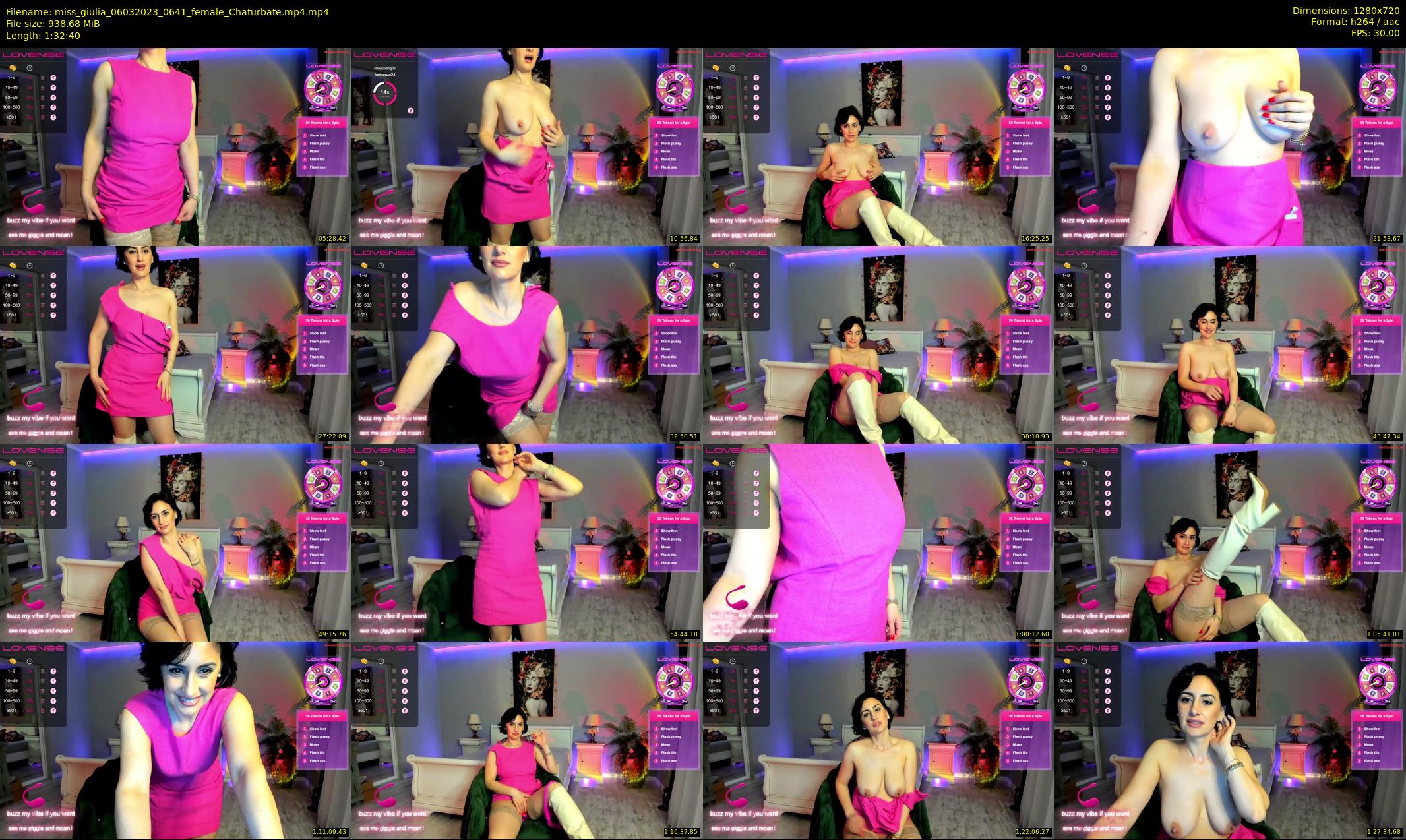miss_giulia — 93 minute Chaturbate female cam show recording, 720p, Mar 6, 2023