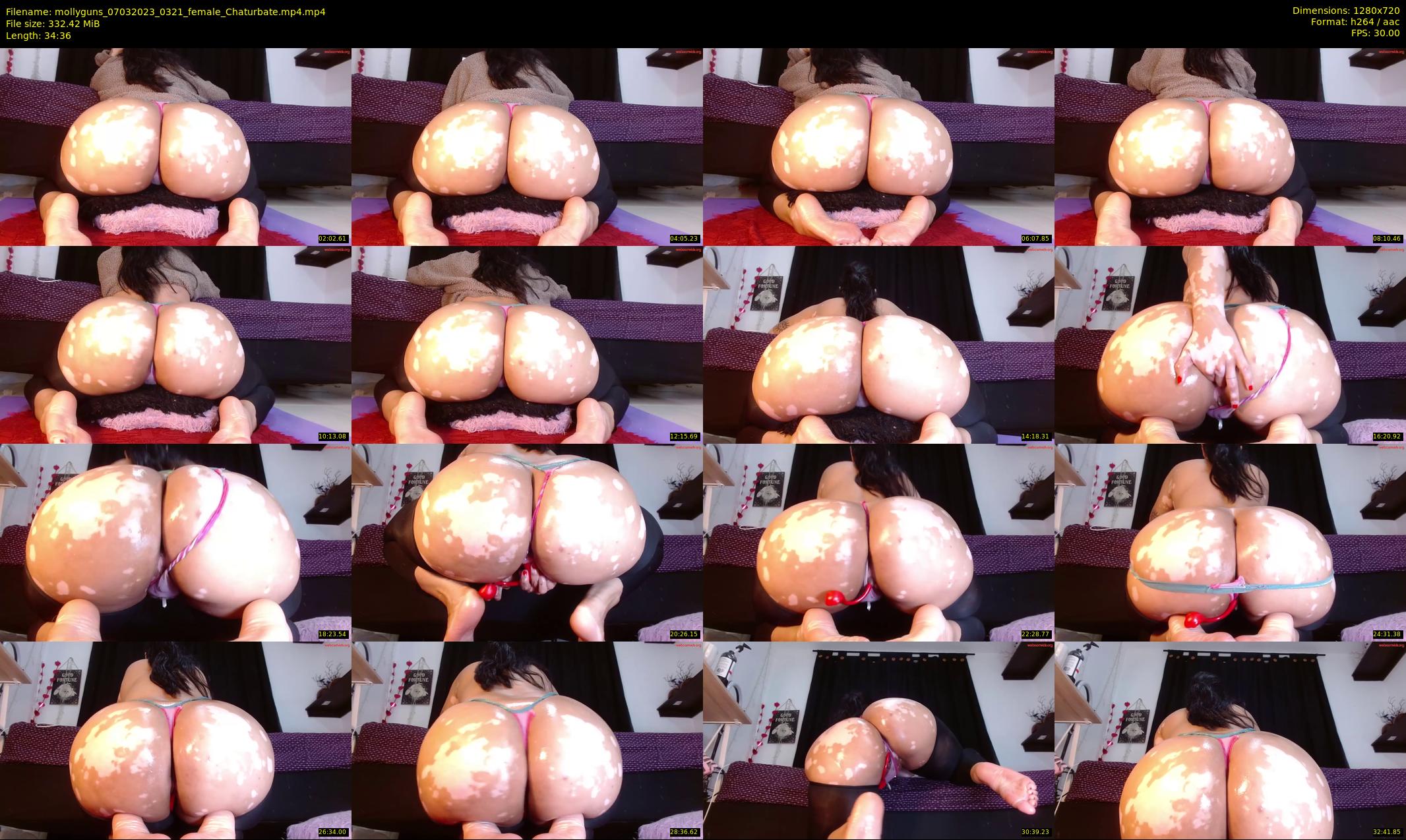 mollyguns — 35 minute Chaturbate female cam show recording, 720p, Mar 7, 2023