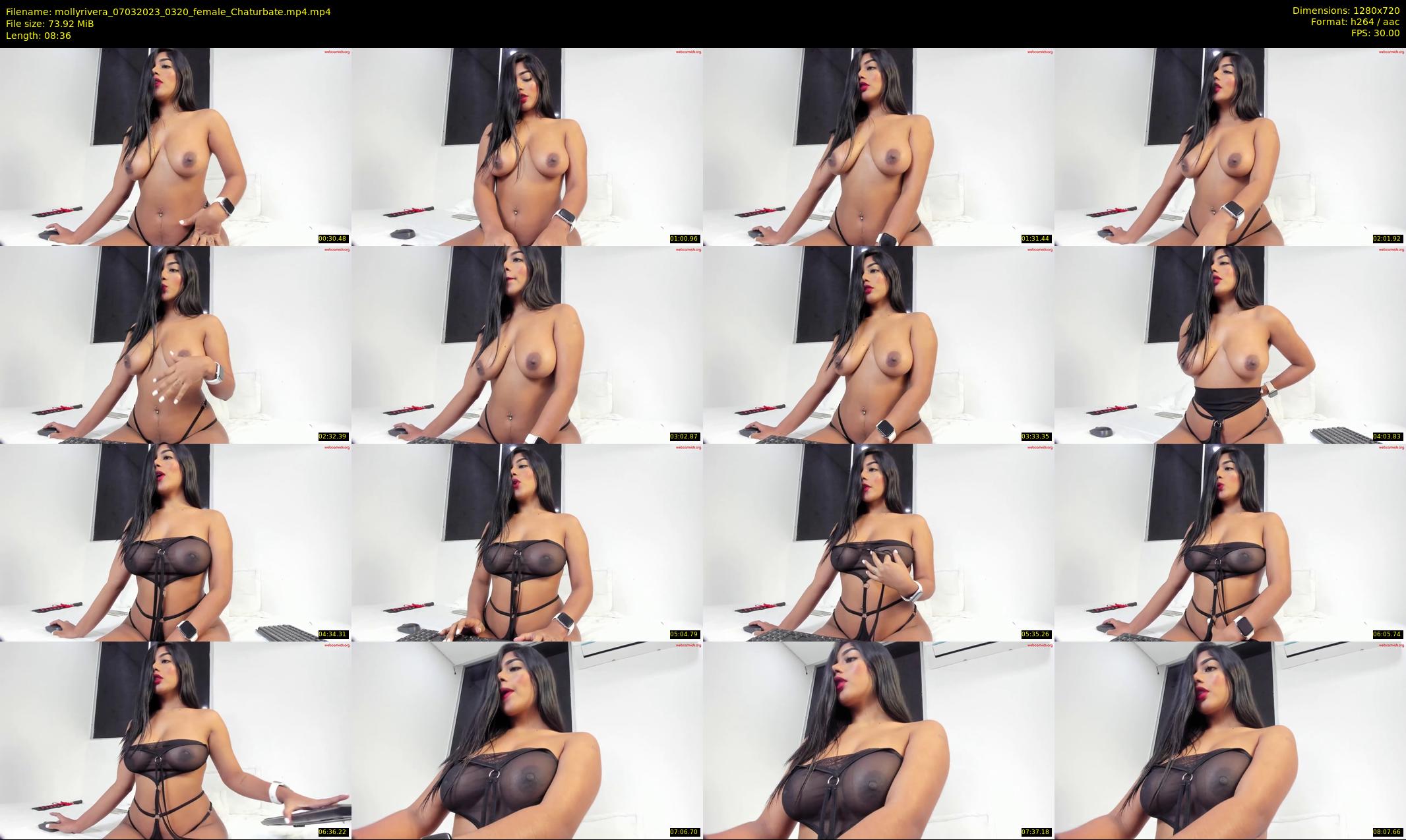 mollyrivera — 9 minute Chaturbate female cam show recording, 720p, Mar 7, 2023