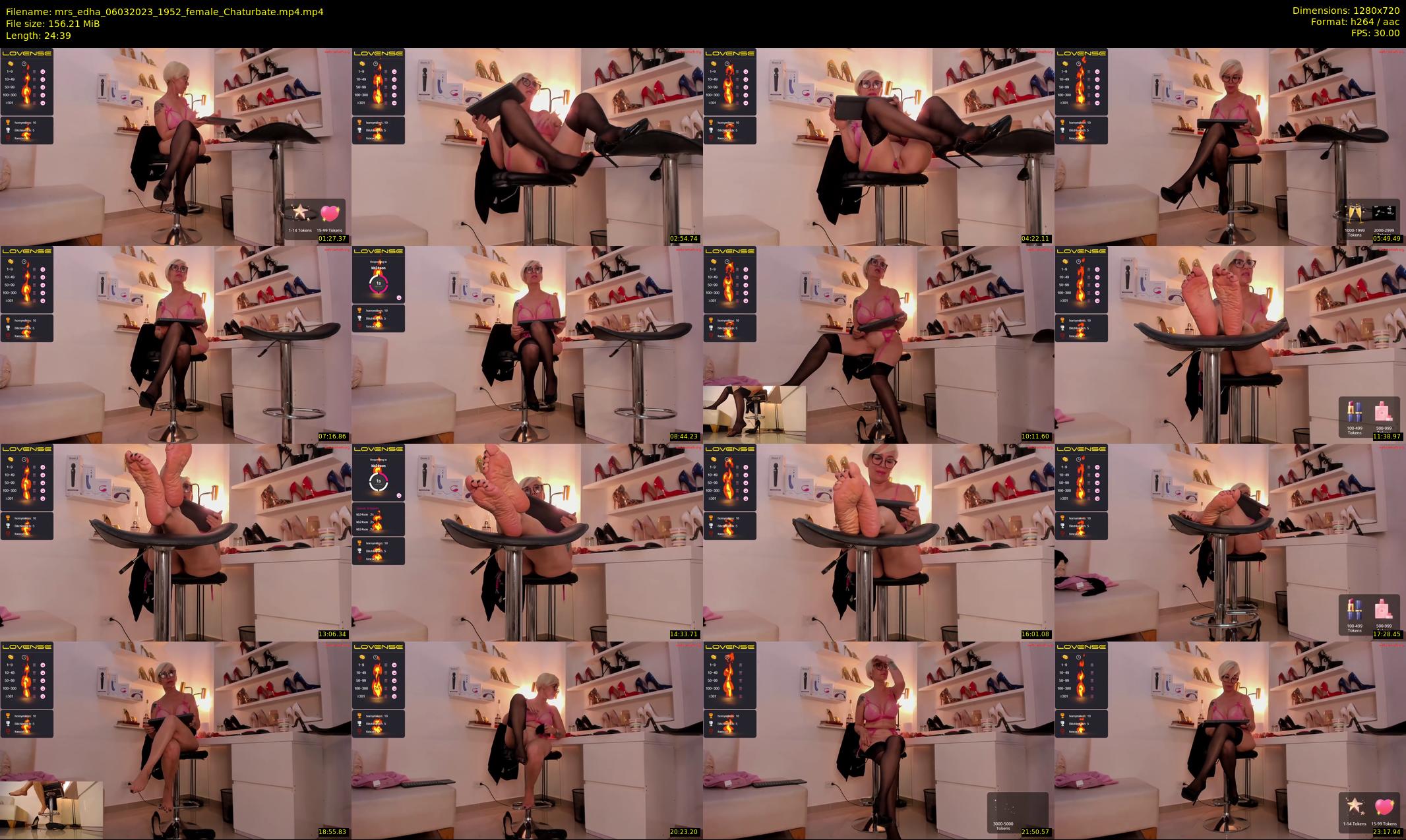 mrs_edha — 25 minute Chaturbate female cam show recording, 720p, Mar 6, 2023