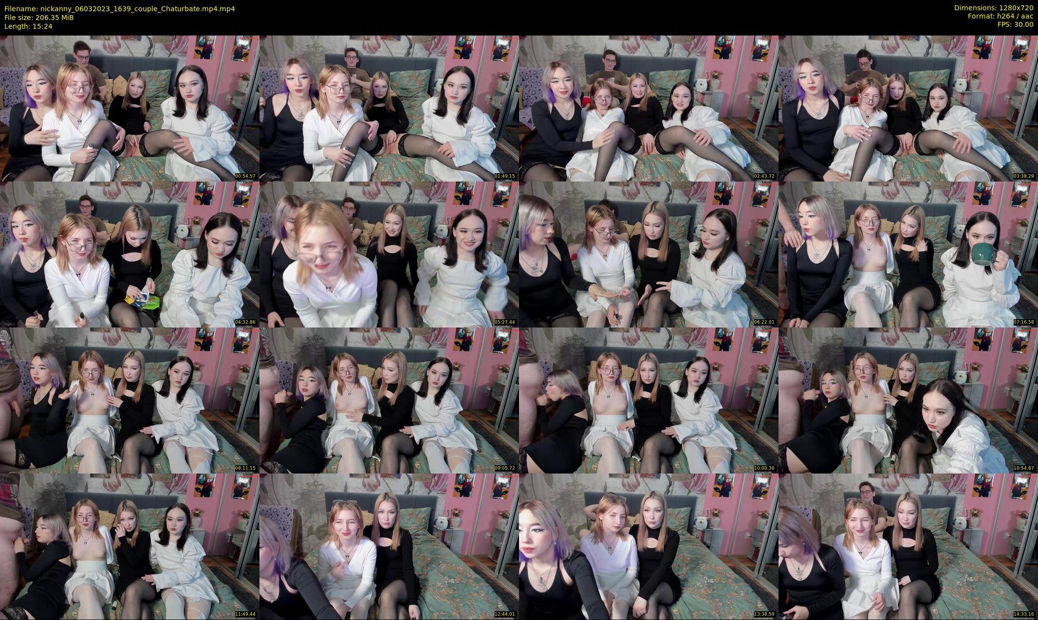 nickanny — 16 minute Chaturbate couple cam show recording, 720p, Mar 6, 2023