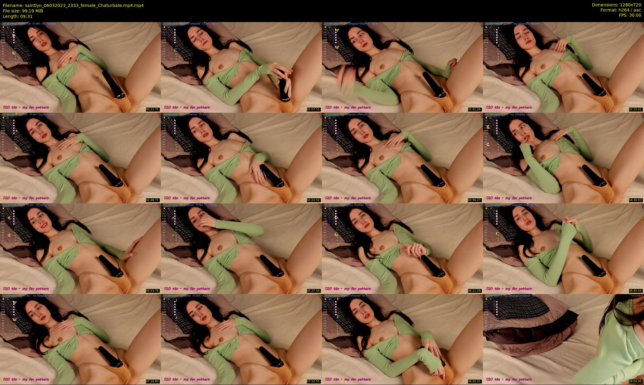 saintlyn — 10 minute Chaturbate female cam show recording, 720p, Mar 6, 2023