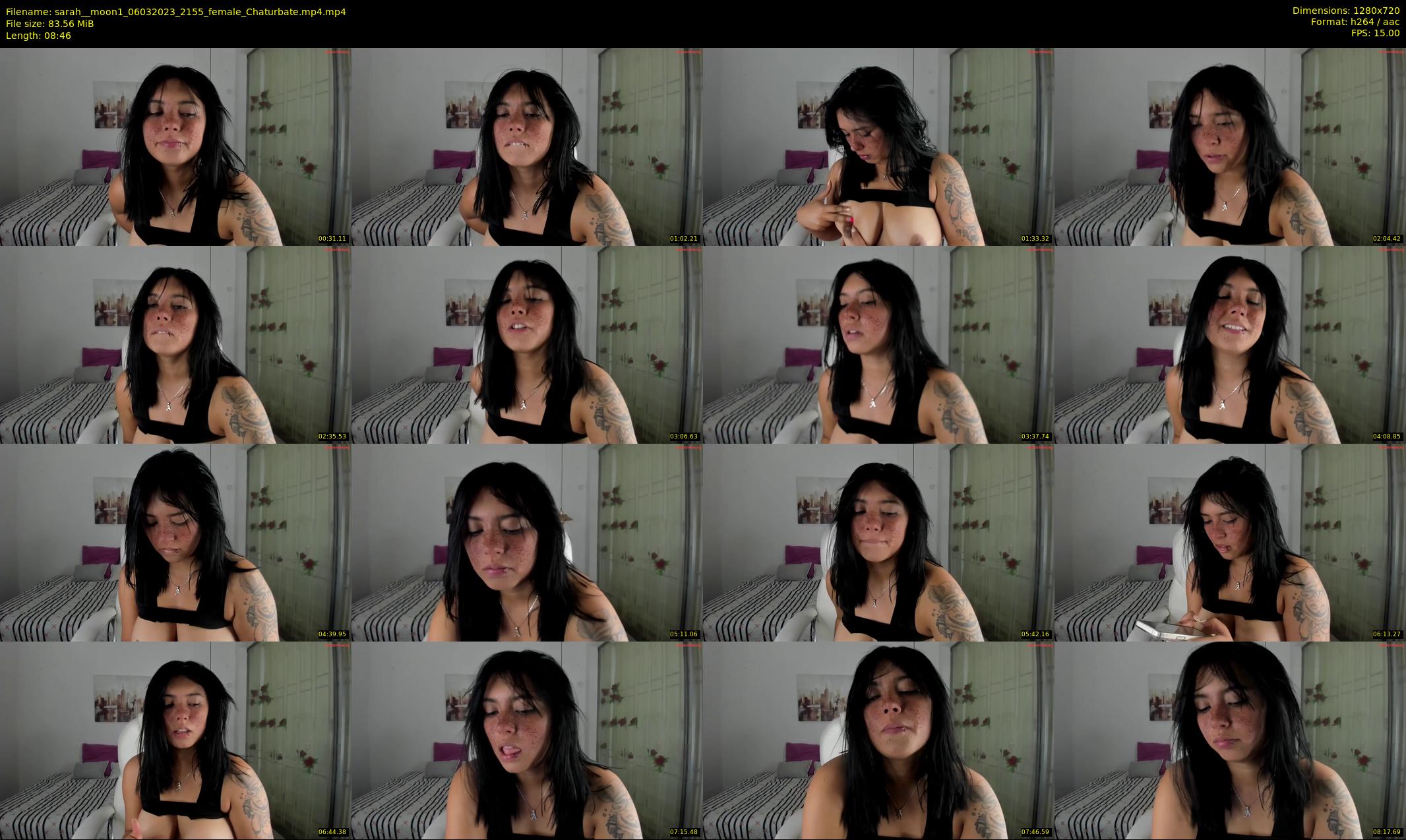 sarah__moon1 — 9 minute Chaturbate female cam show recording, 720p, Mar 6, 2023
