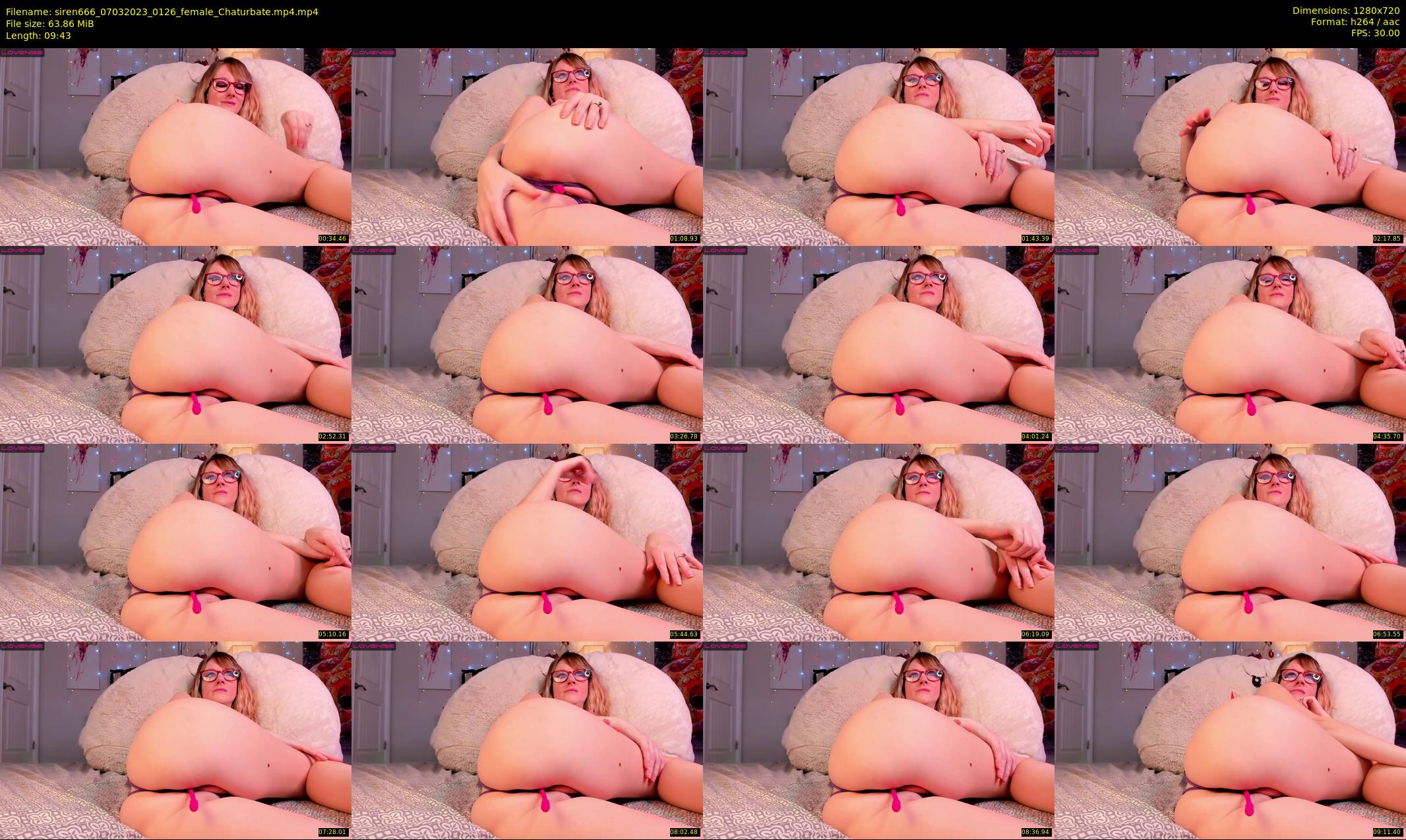siren666 — 10 minute Chaturbate female cam show recording, 720p, Mar 7, 2023