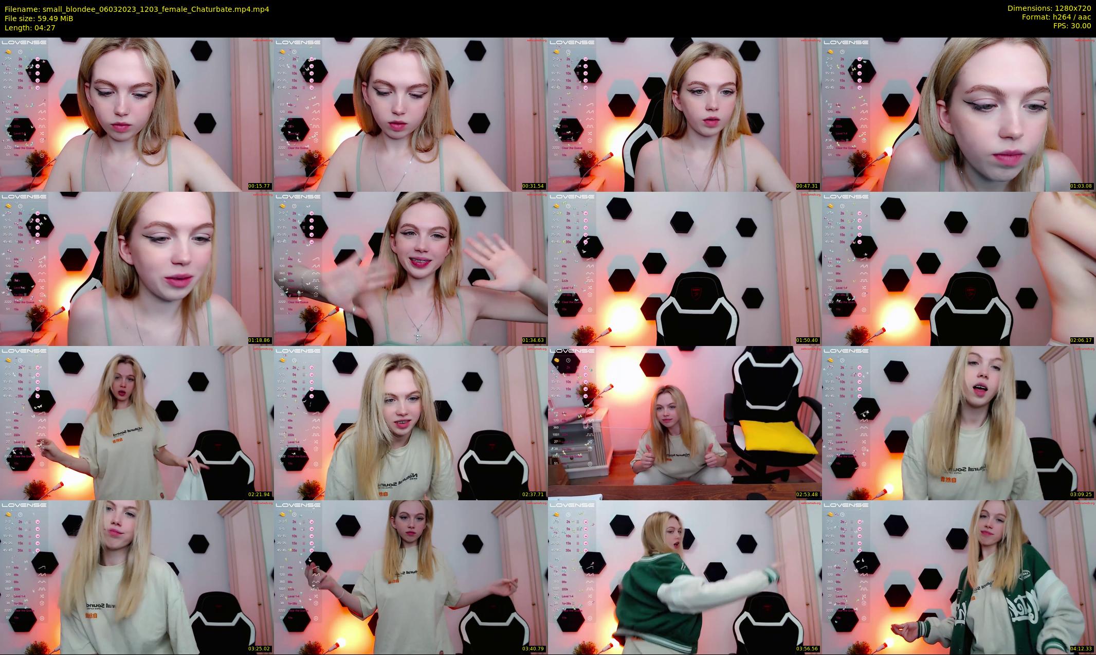 small_blondee — 5 minute Chaturbate female cam show recording, 720p, Mar 6, 2023